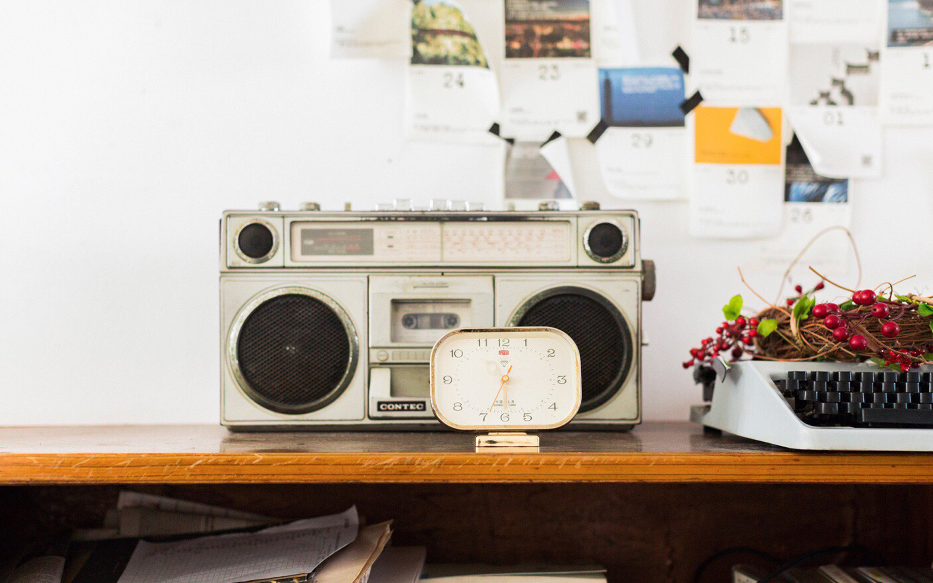 小清新 静物 收音机