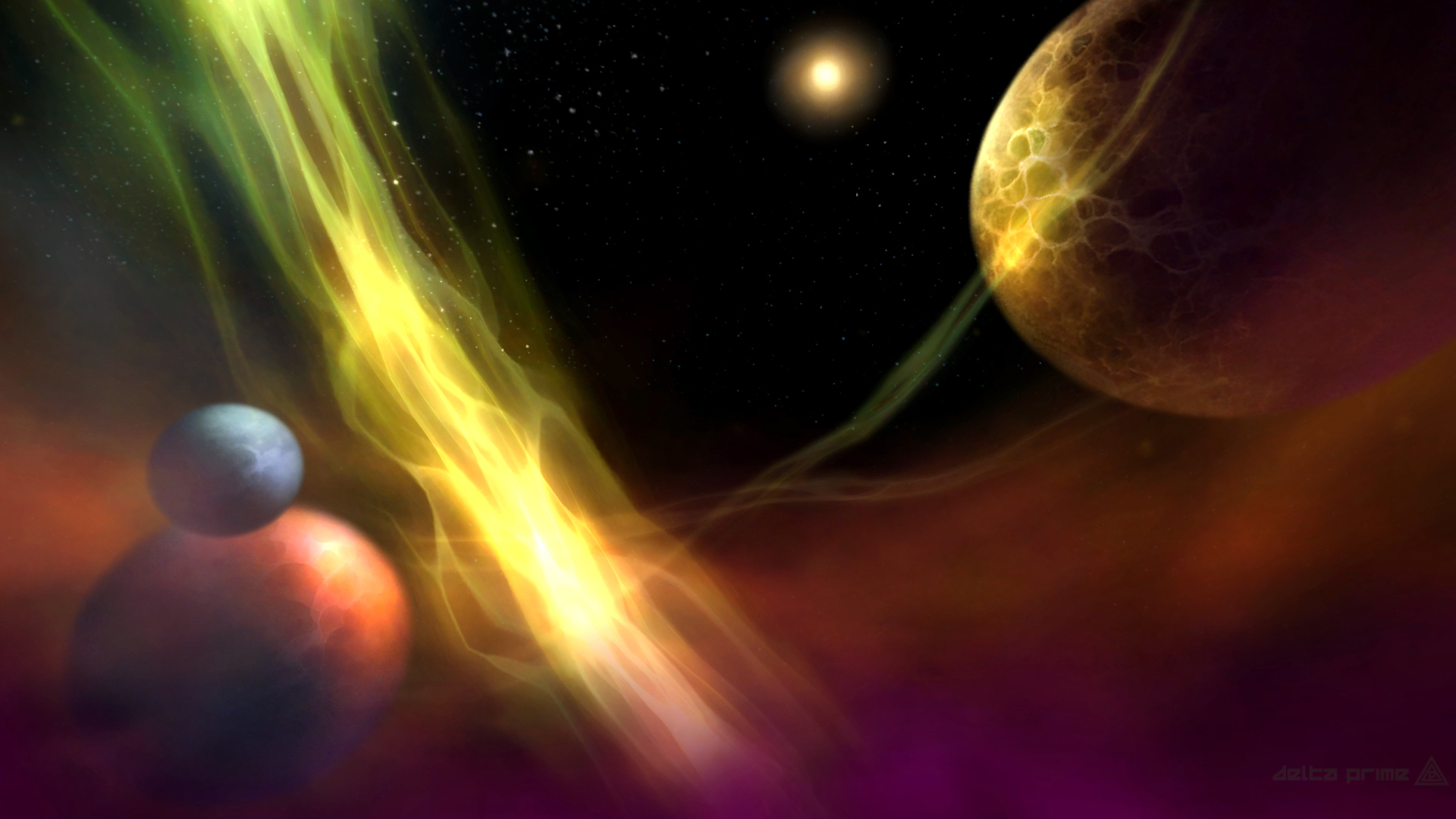 宇宙 星球 梦幻