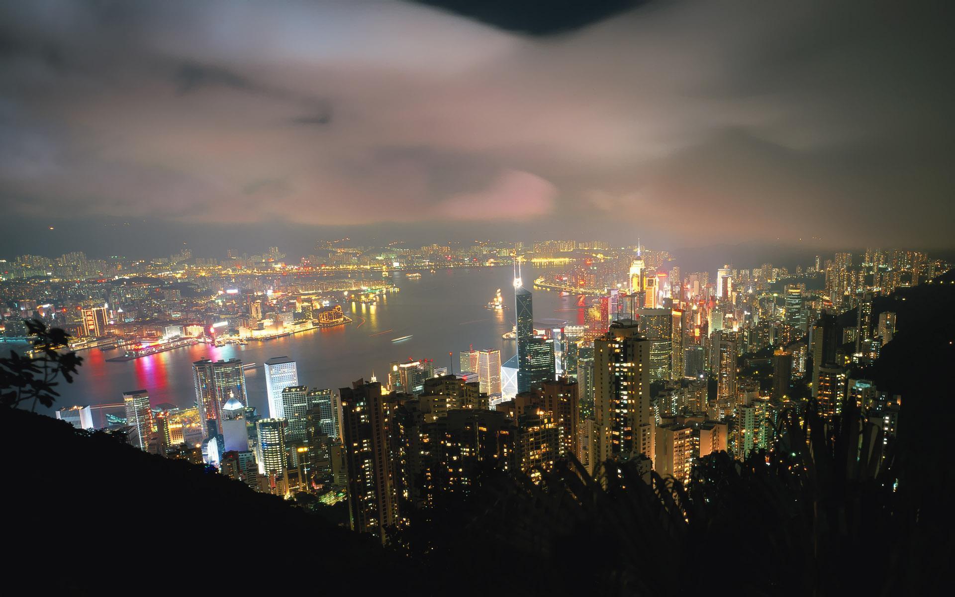 风景 城市风景 香港 维多利亚港