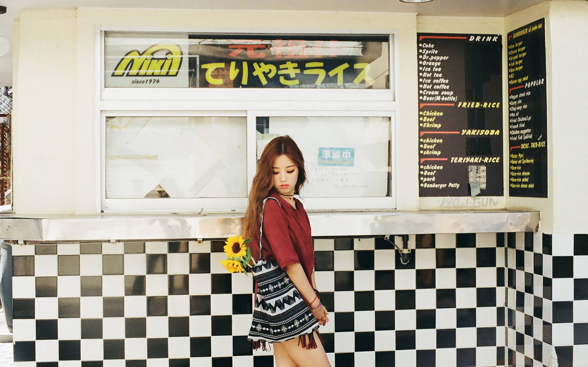 kisum 韩国 Rapper 美女 歌星 宽屏