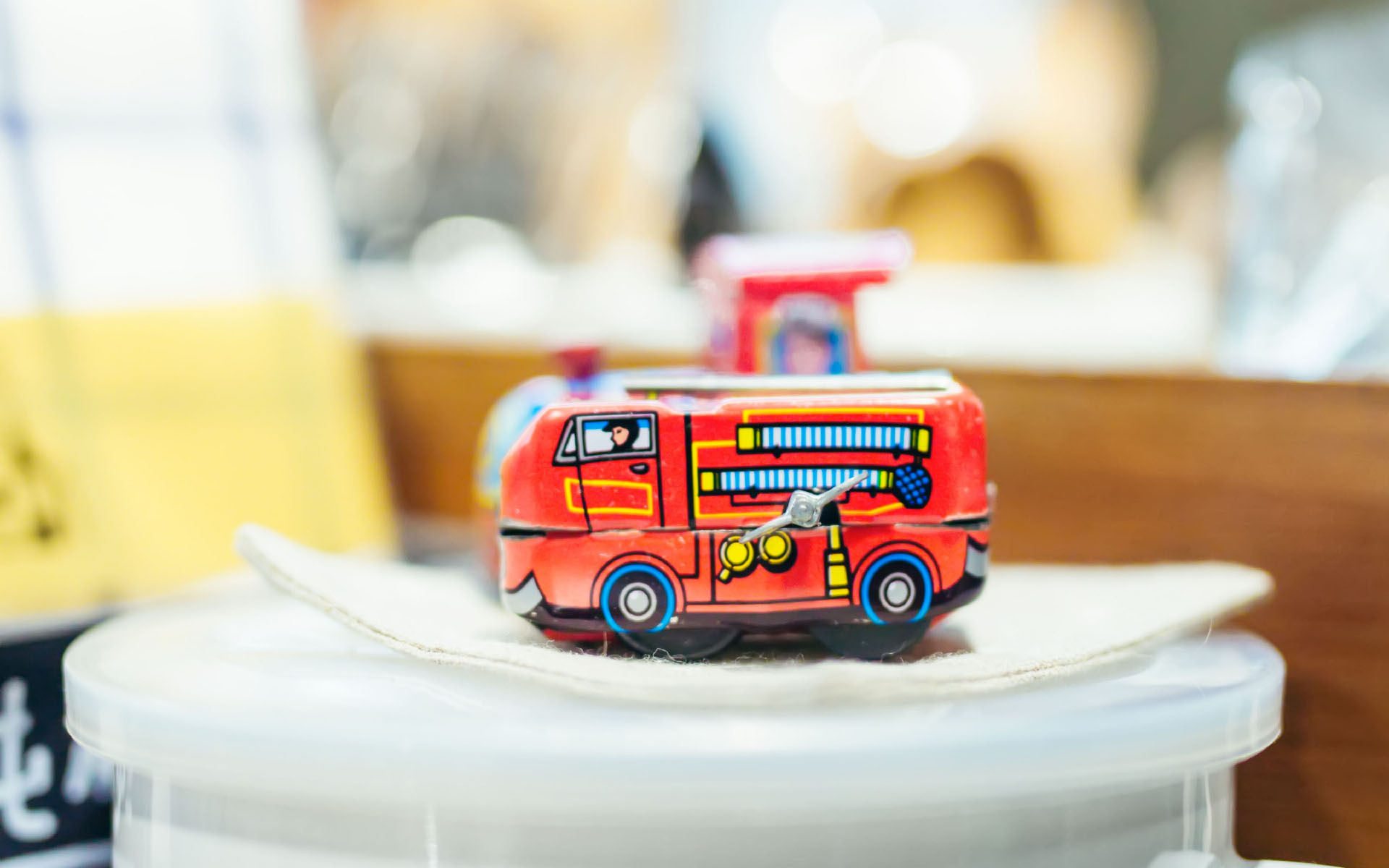 小清新 静物 手办 巴士 汽车 玩偶