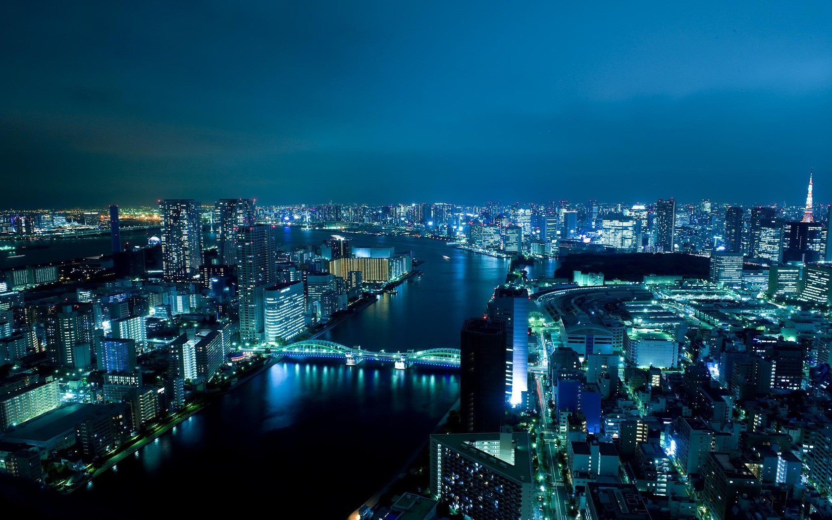 风景 城市 夜景