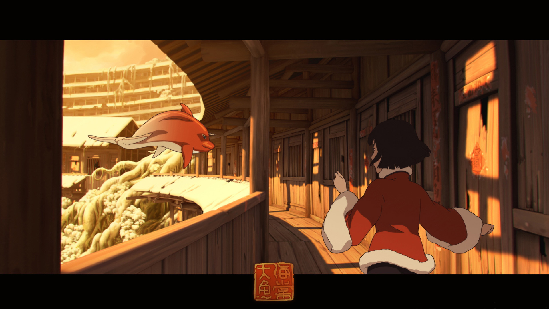 大鱼海棠 电影海报 卡通