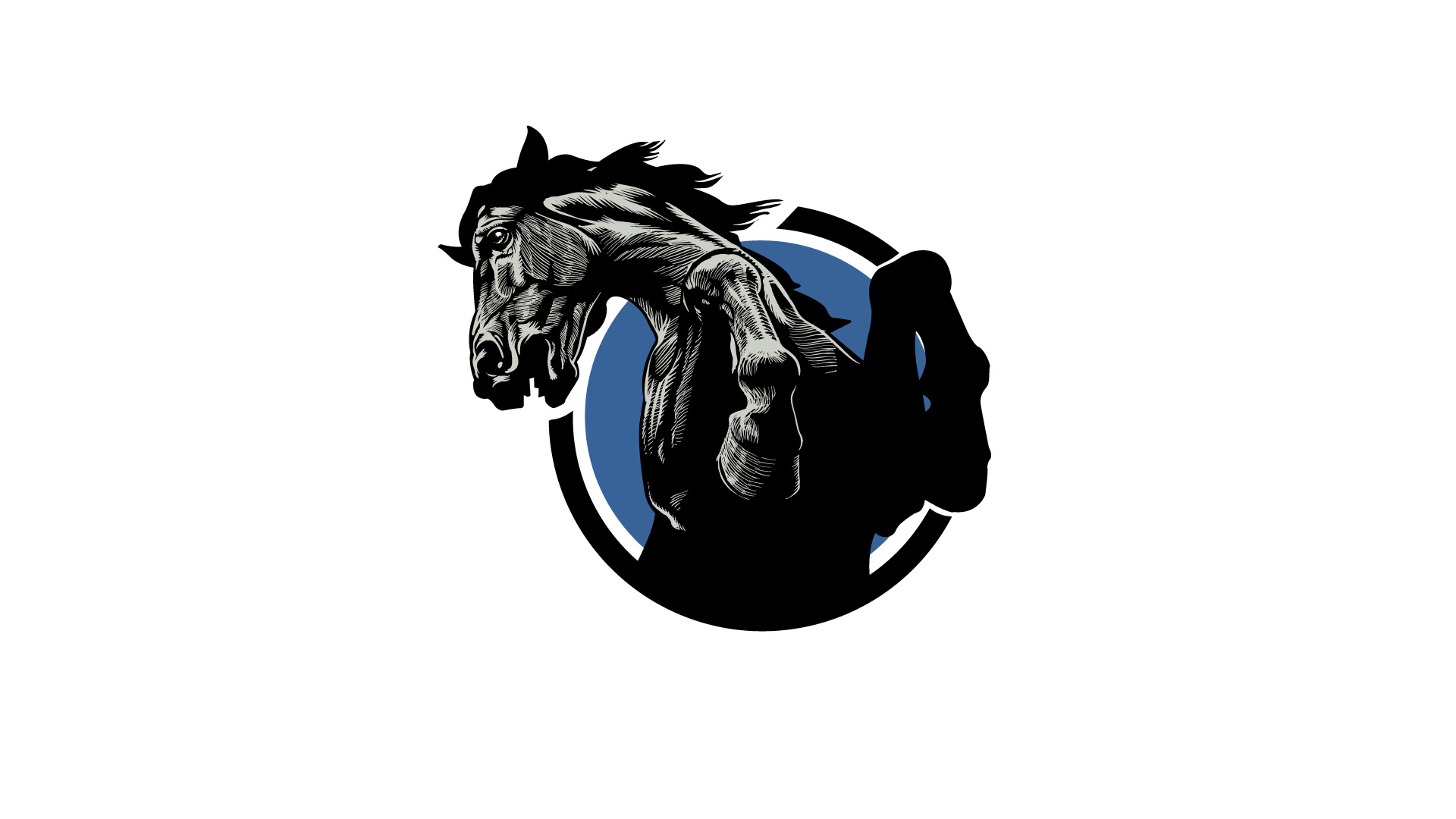 炫酷时尚 动物头像 纯色 白色