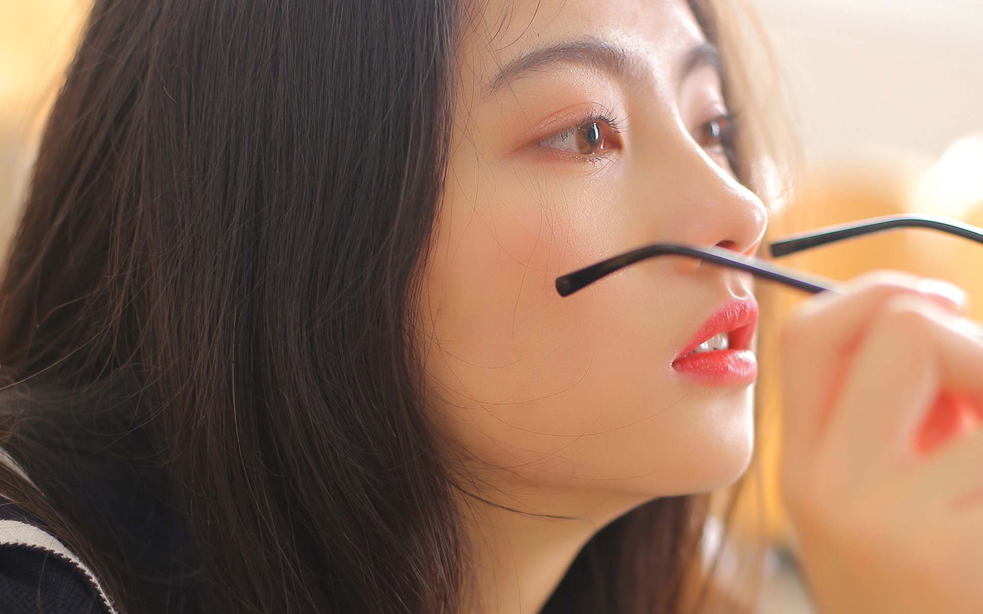 美女 清纯 可爱 治愈