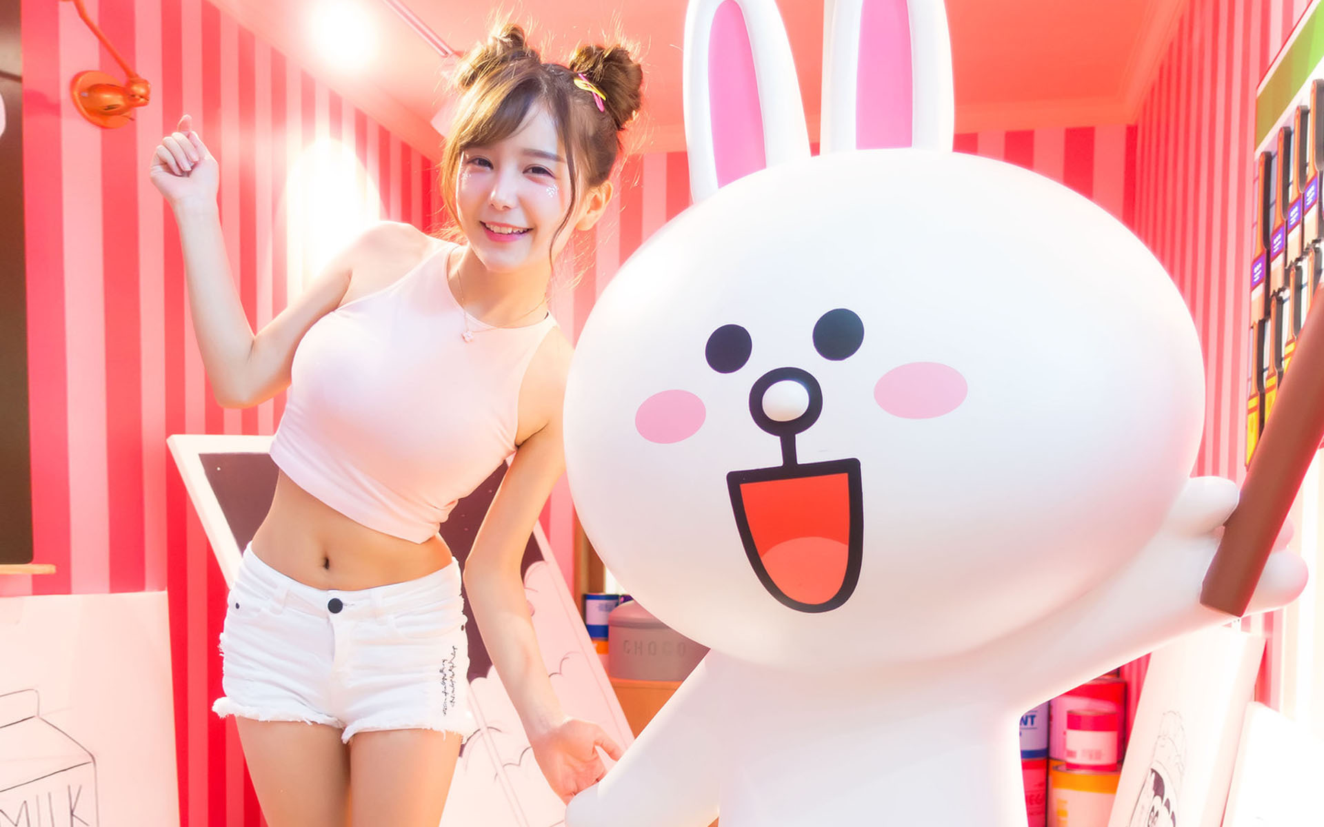 清纯 可爱 妮可兔