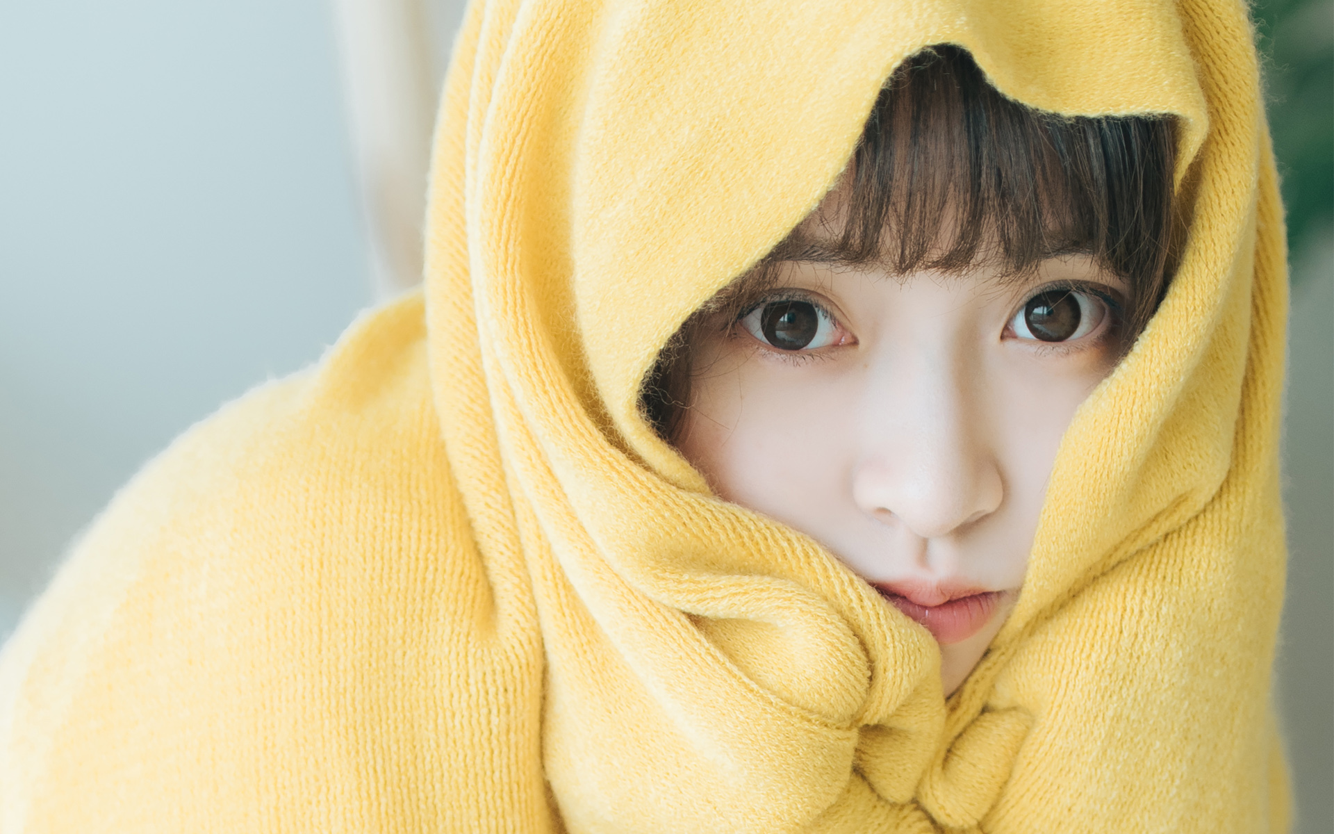 美女 可爱 小清新