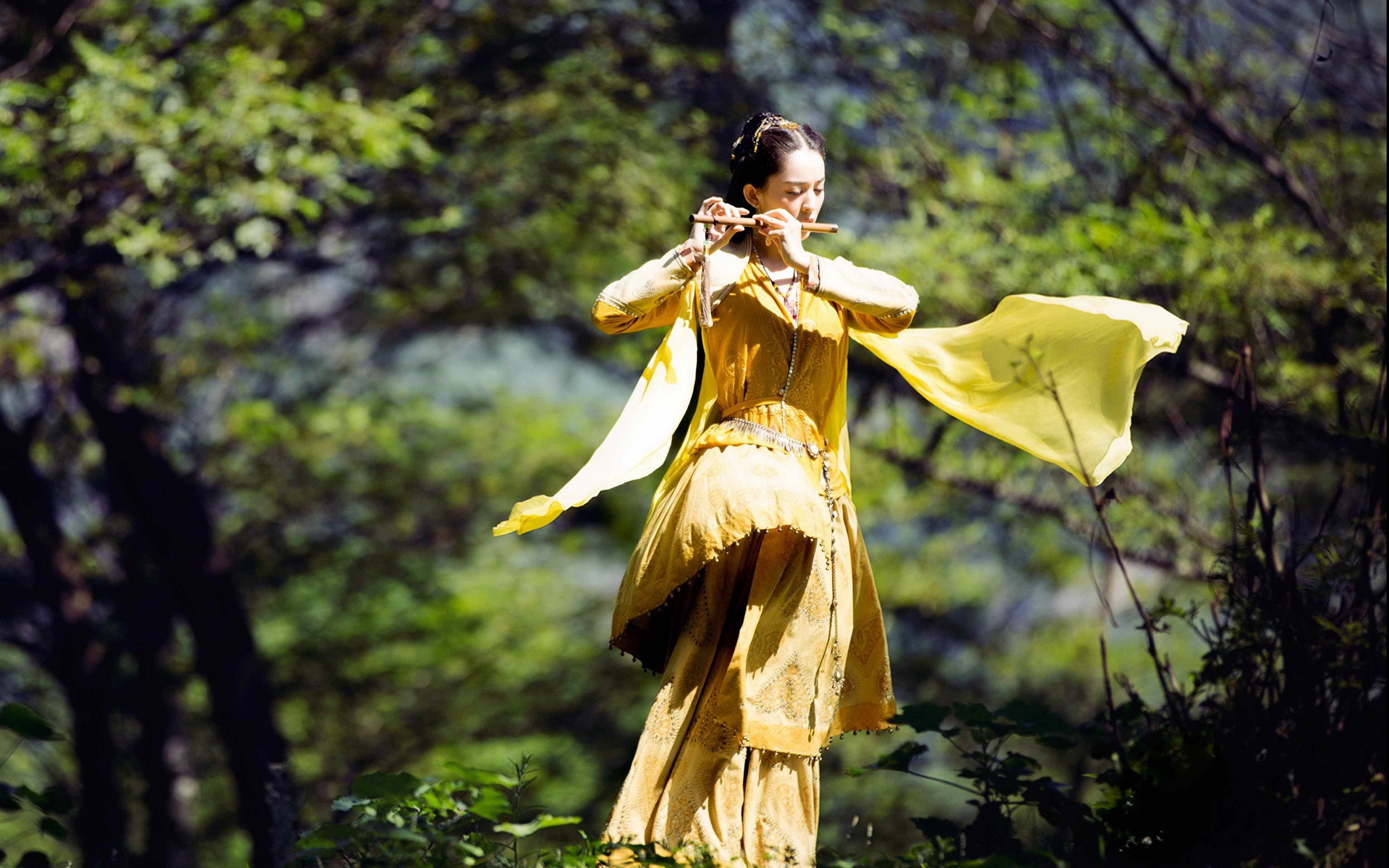 古力娜扎 美女 明星 宽屏 轩辕剑 天之痕