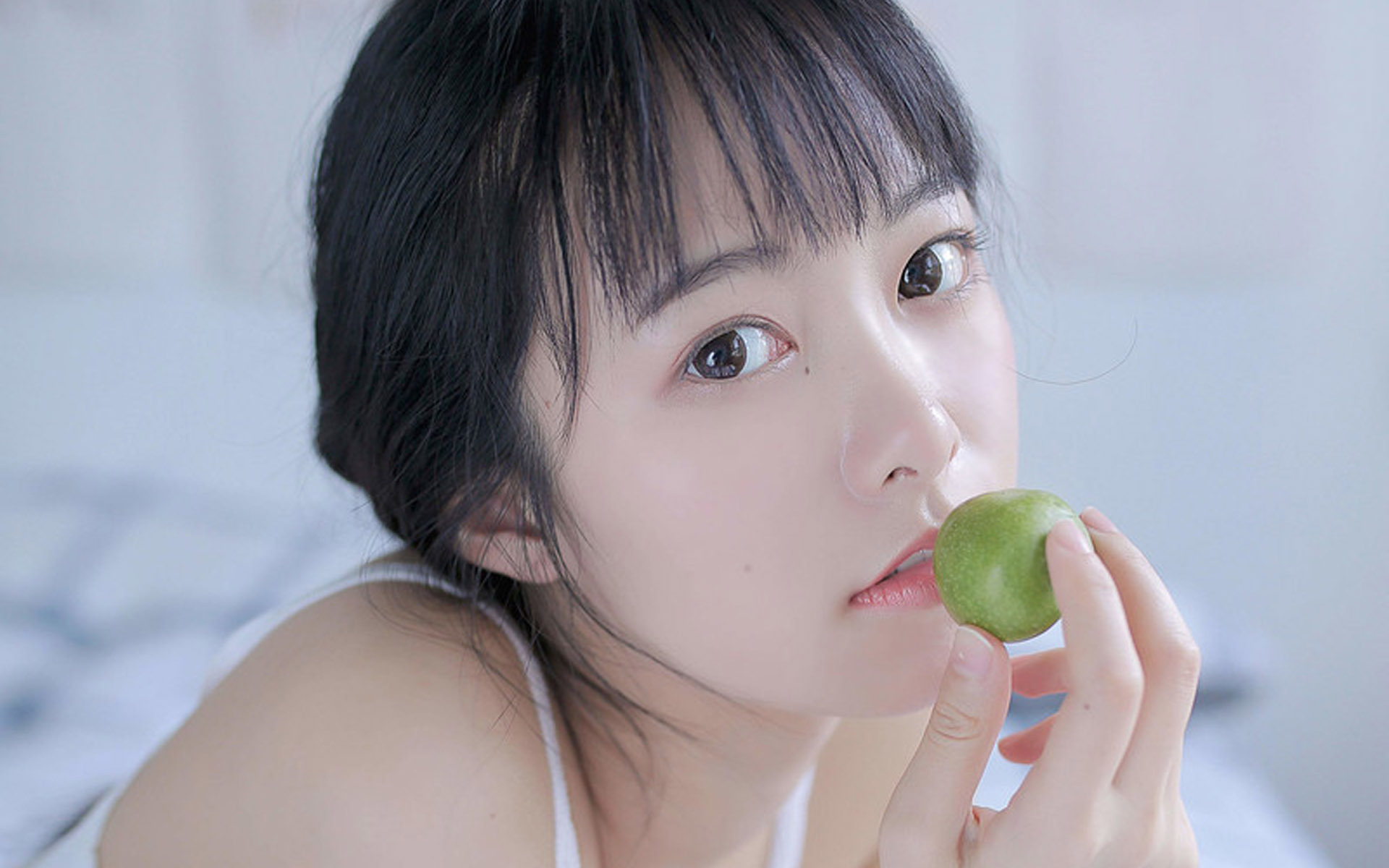 清纯   吊带  居家  诱惑  灵动