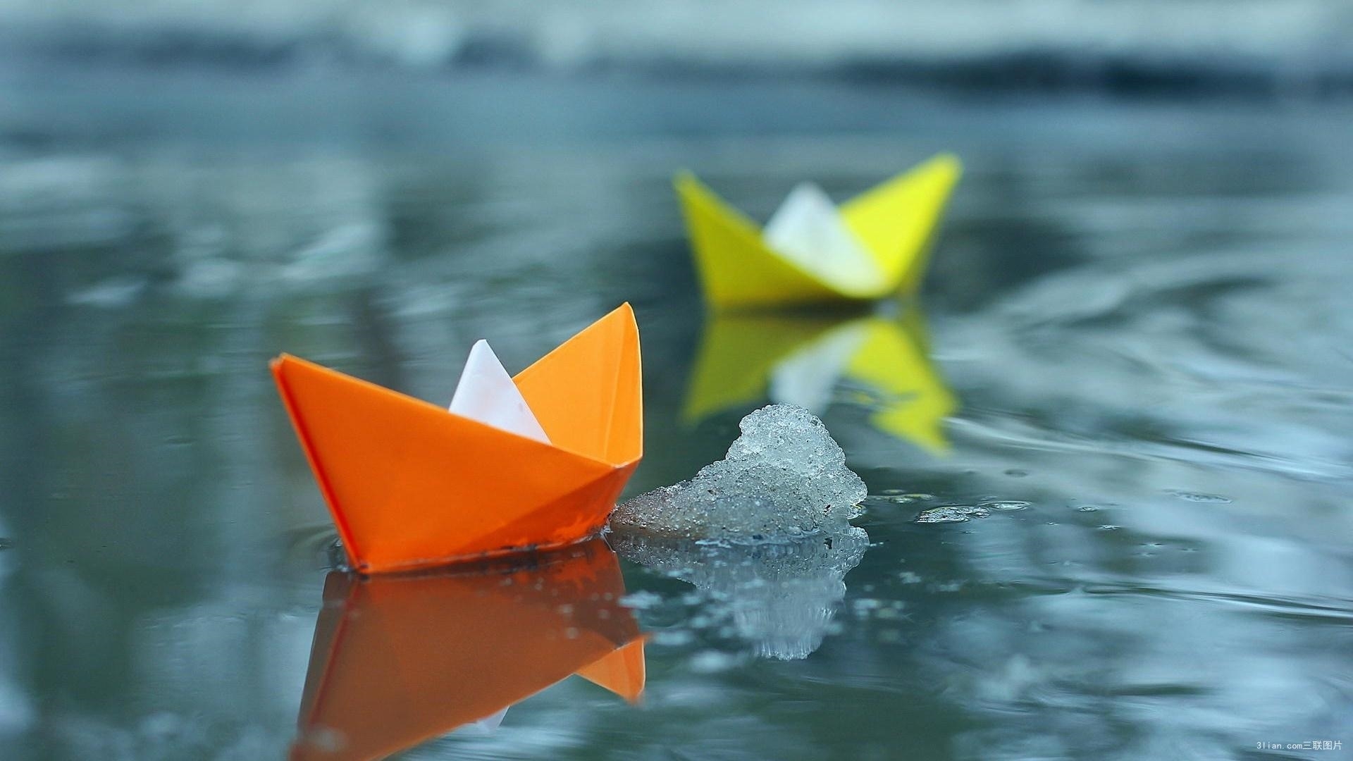 小清新 小船 宽屏