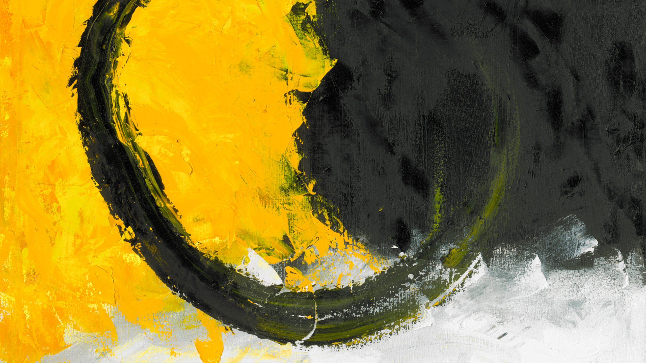 炫酷 时尚 色彩 黄色 颜料