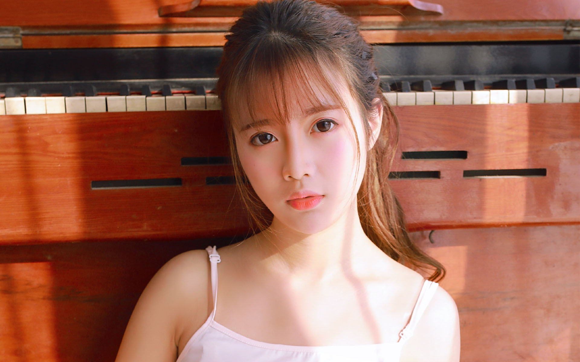 美女 可爱 小清新