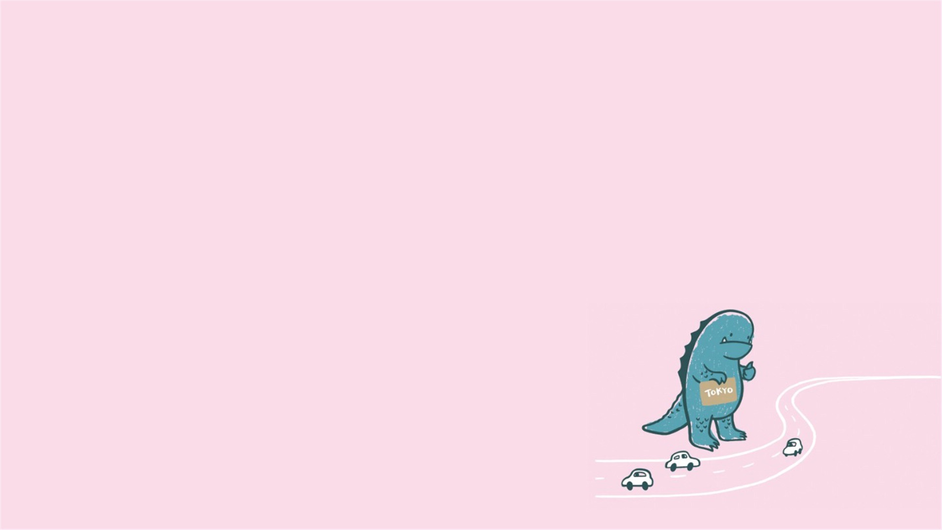 手绘 卡通 恐龙