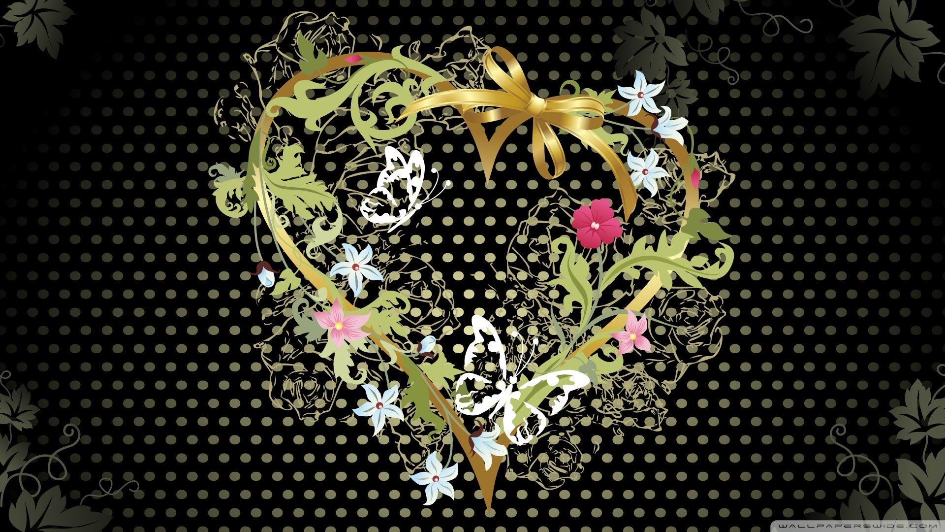 爱情 爱心 花环 温馨