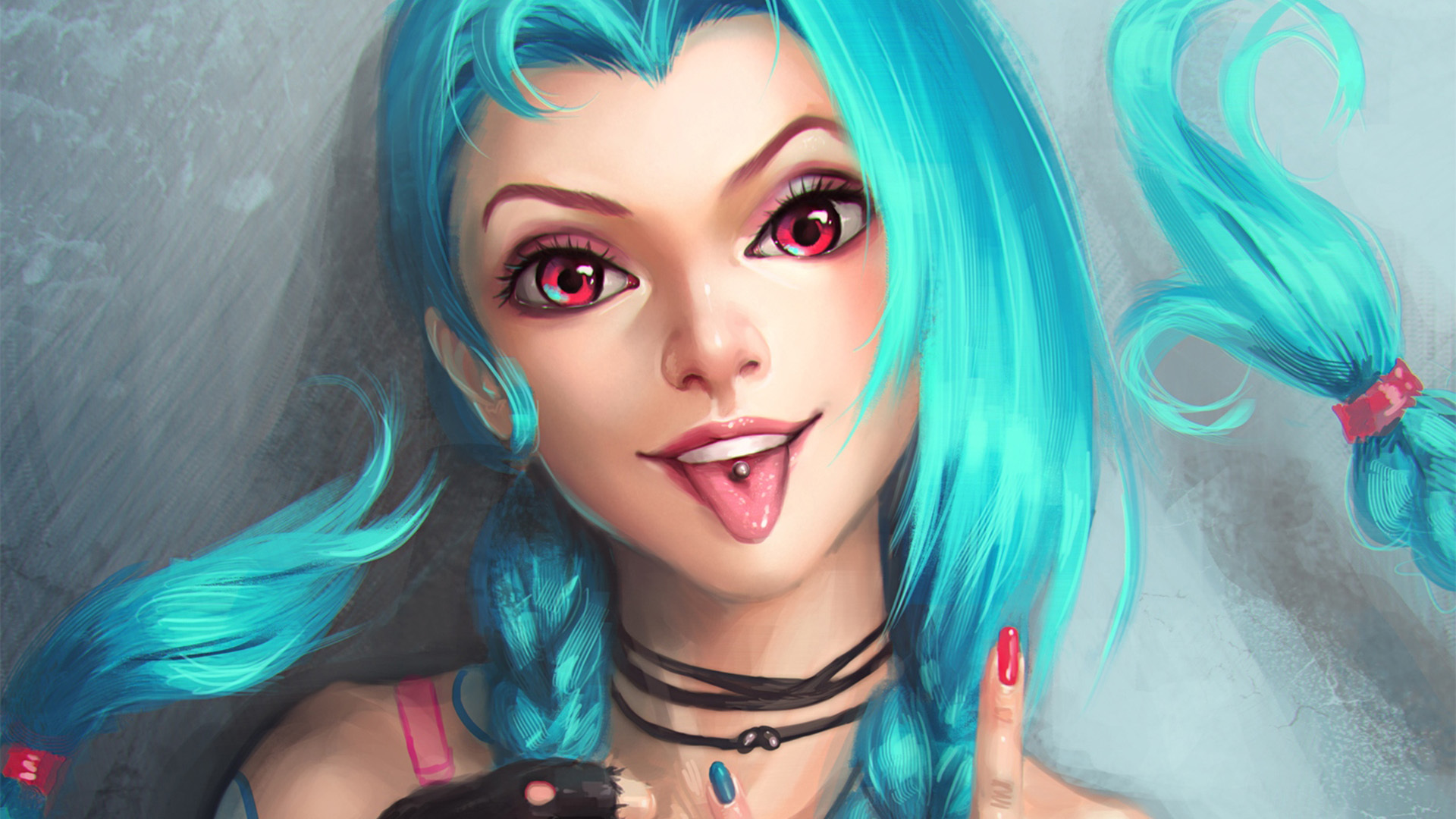 游戏 英雄联盟 暴走萝莉 金克斯