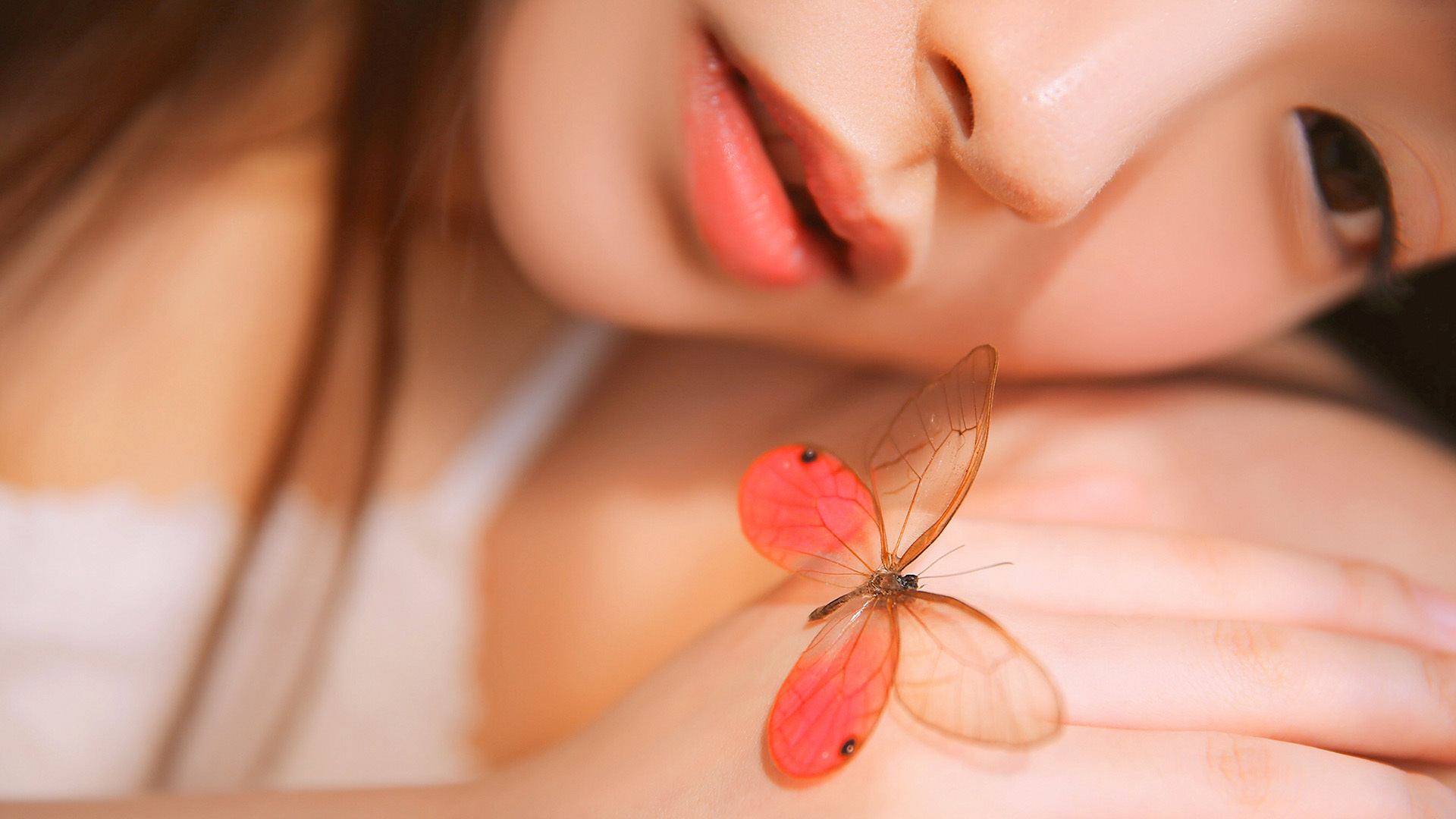 清纯 精致脸庞 治愈系