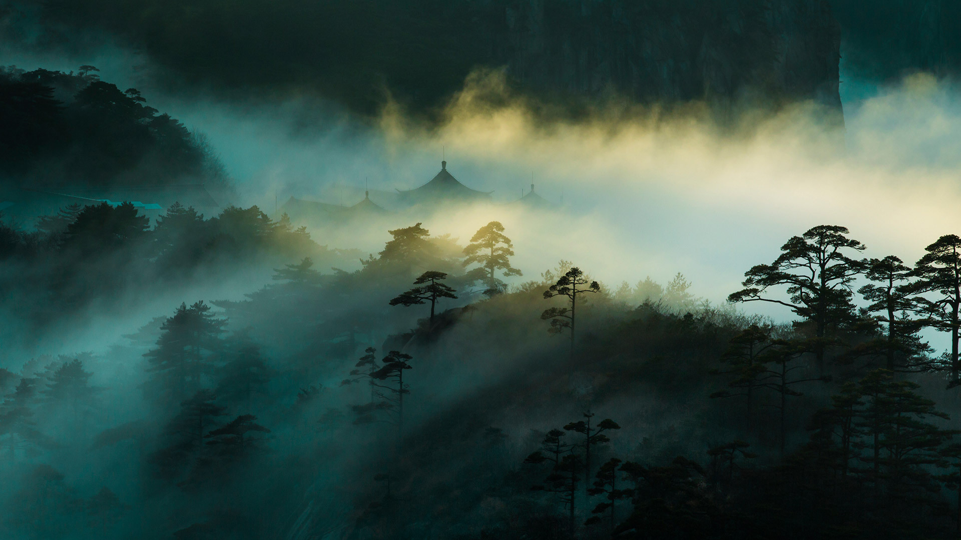 风景 云雾 山川
