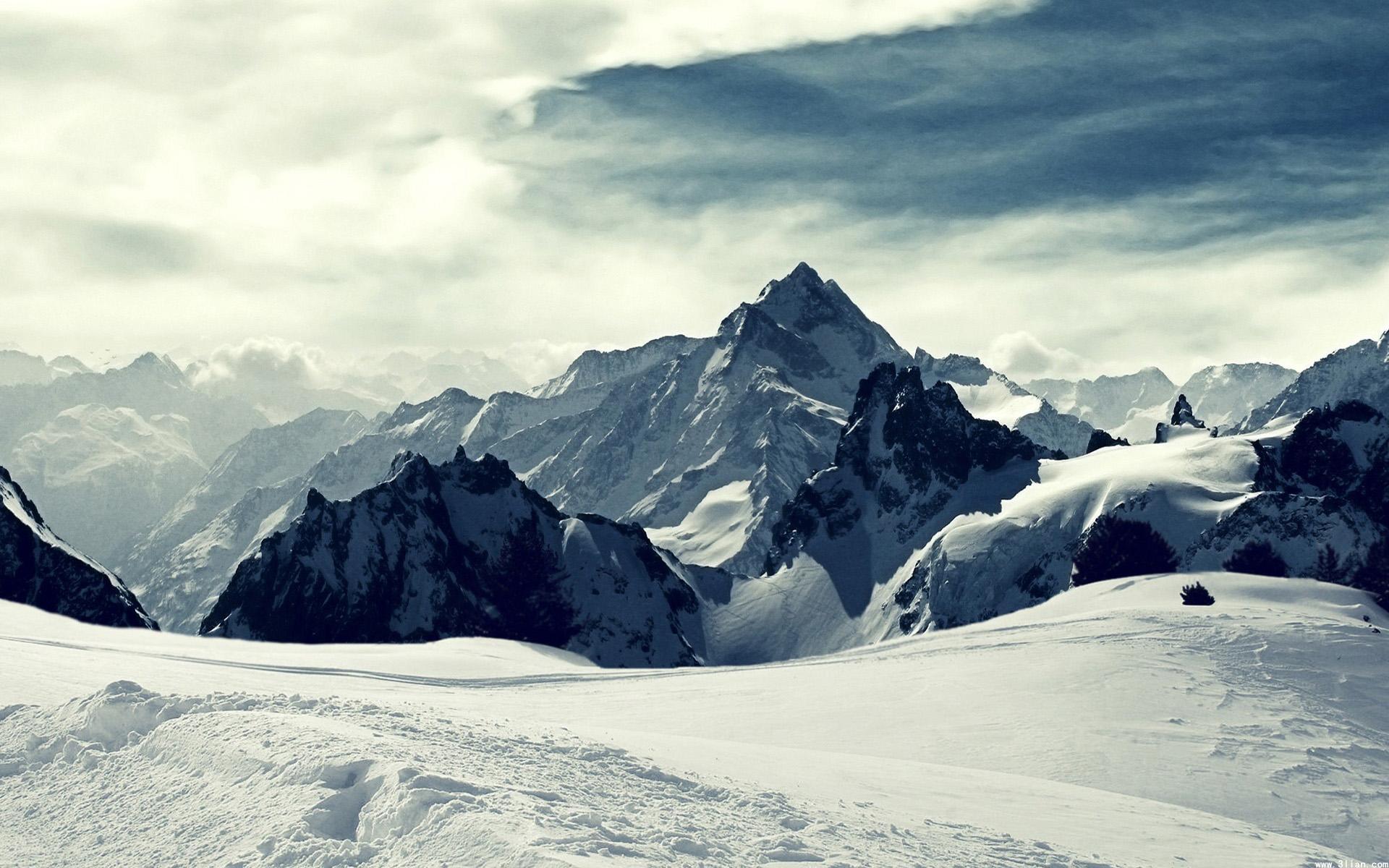 风景 自然风景 雪域美景 美丽壮观 宽屏