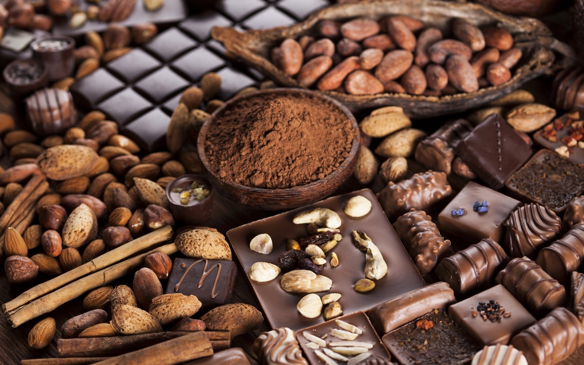 巧克力 可可豆 厨房