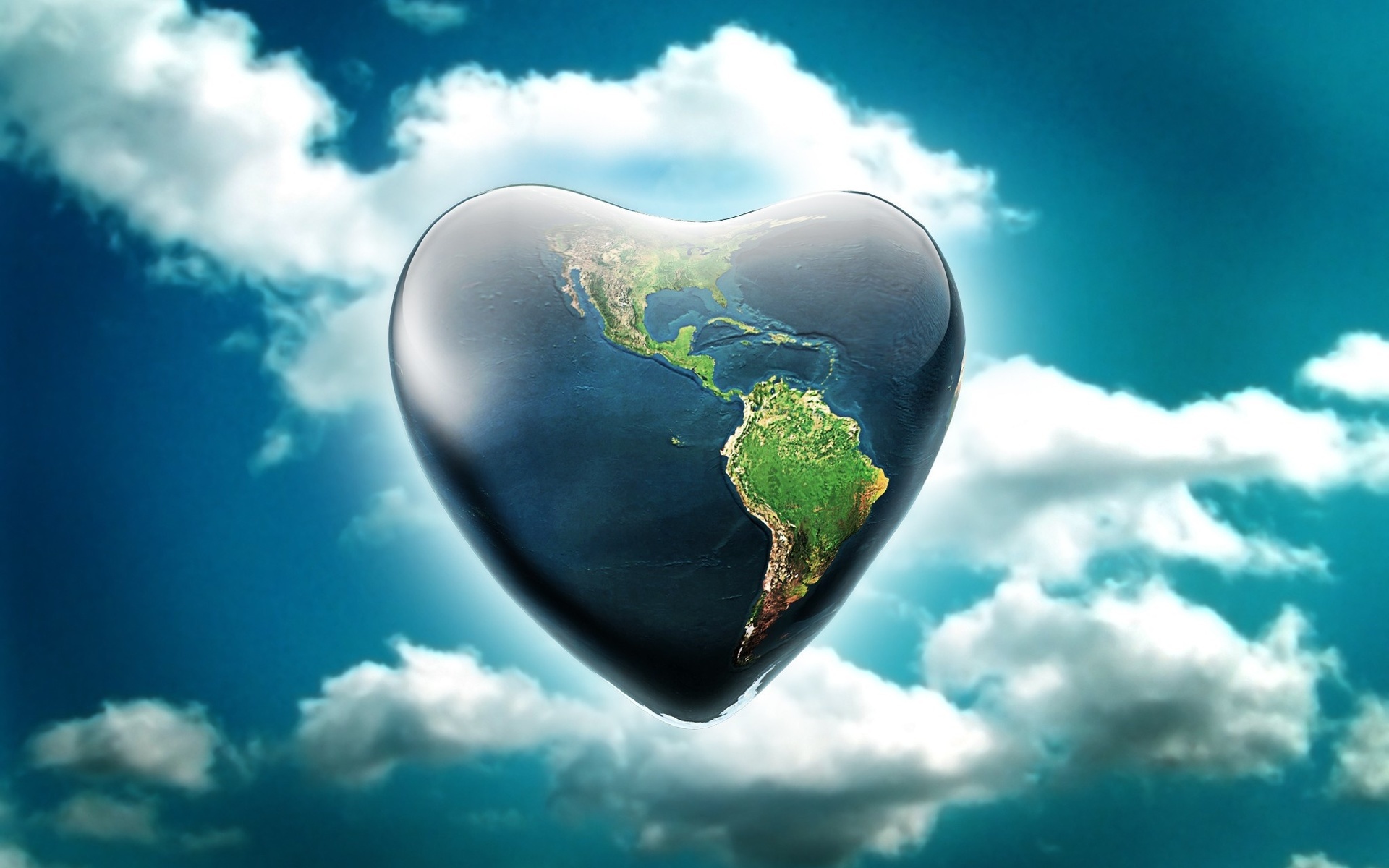 炫彩 3D静态 地球