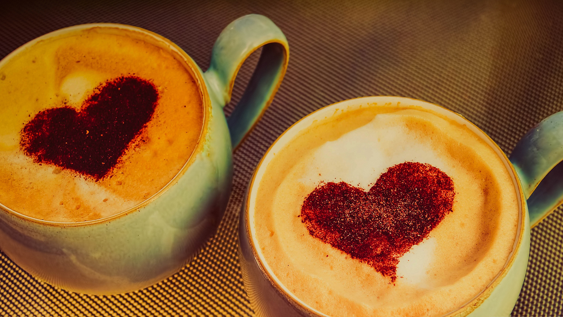 心动创意 爱心 咖啡