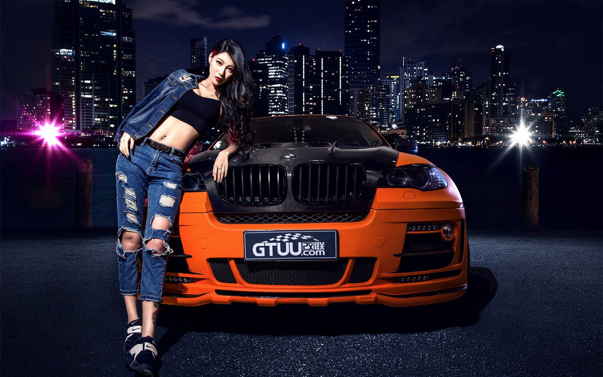 美女 模特 性感 诱惑 宽屏