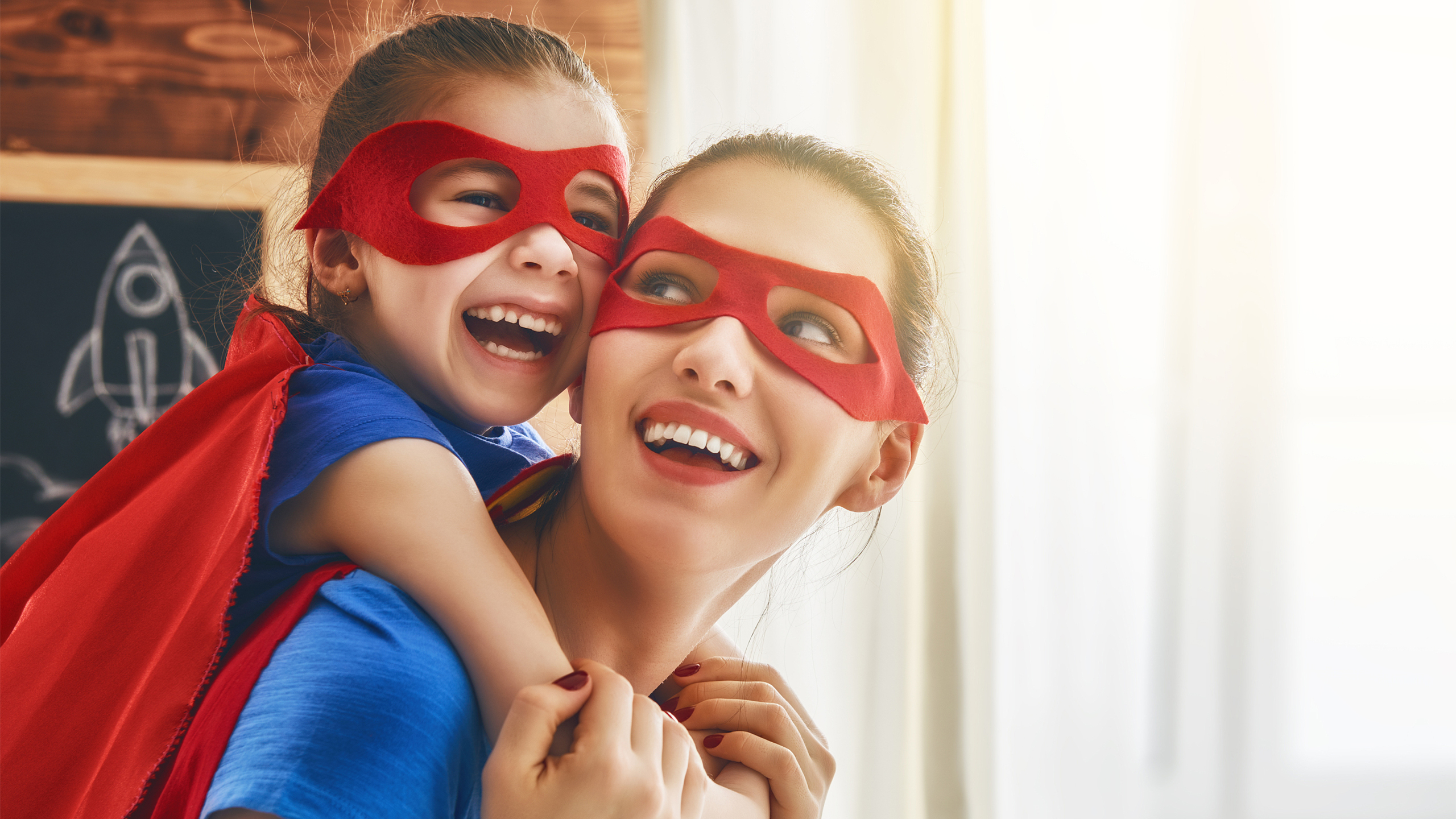 超人妈妈 亲子 母亲节