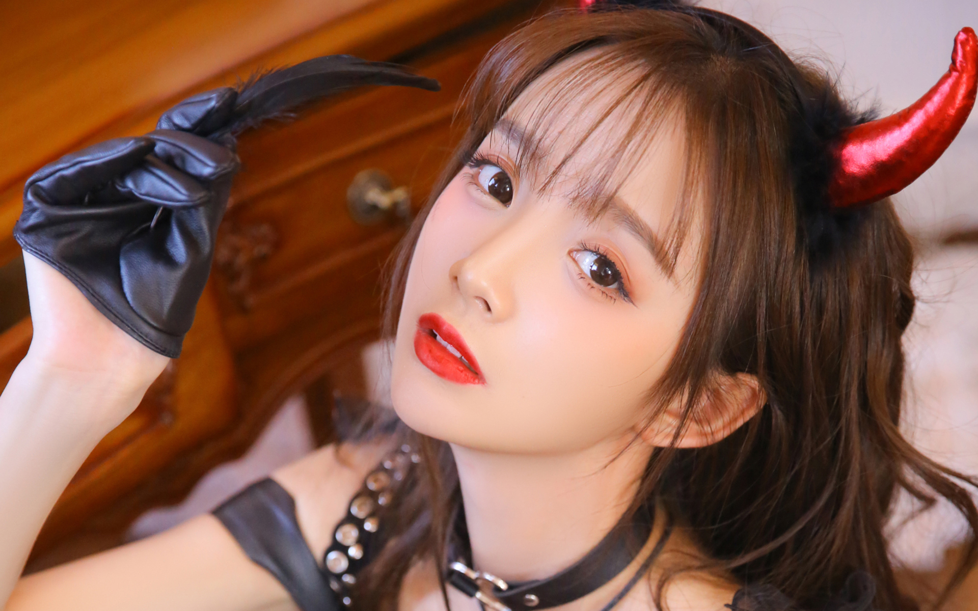 美女 唯美COS 小恶魔