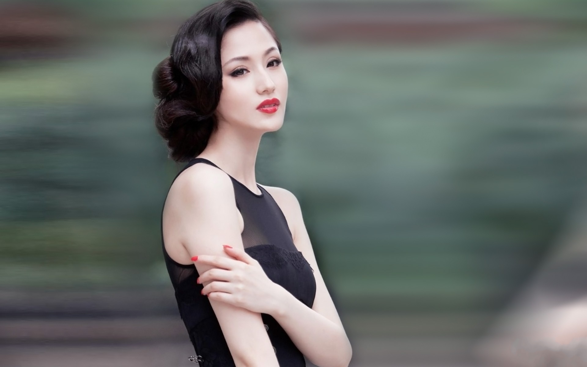 美女 明星 蓝燕