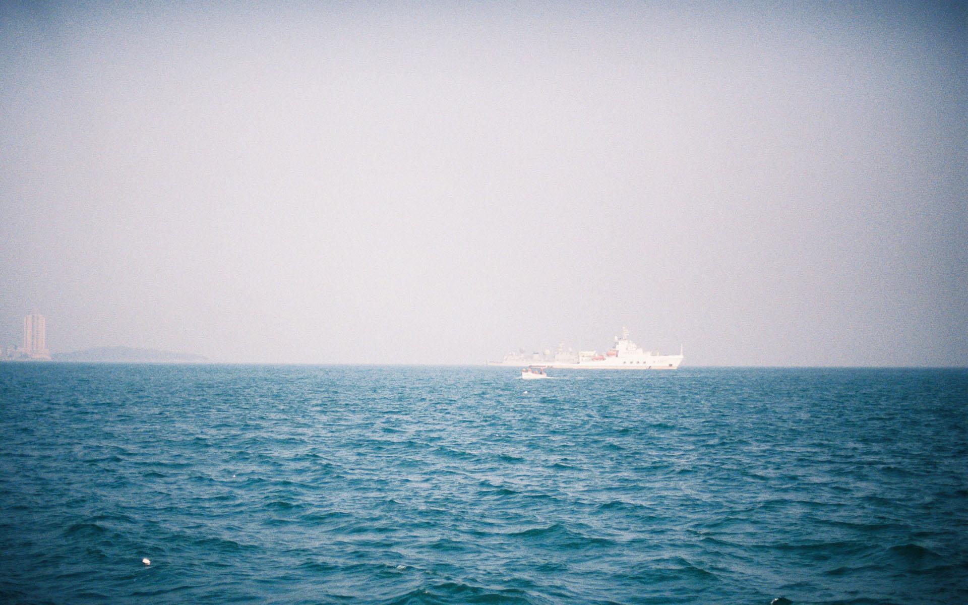 大海 轮船 船
