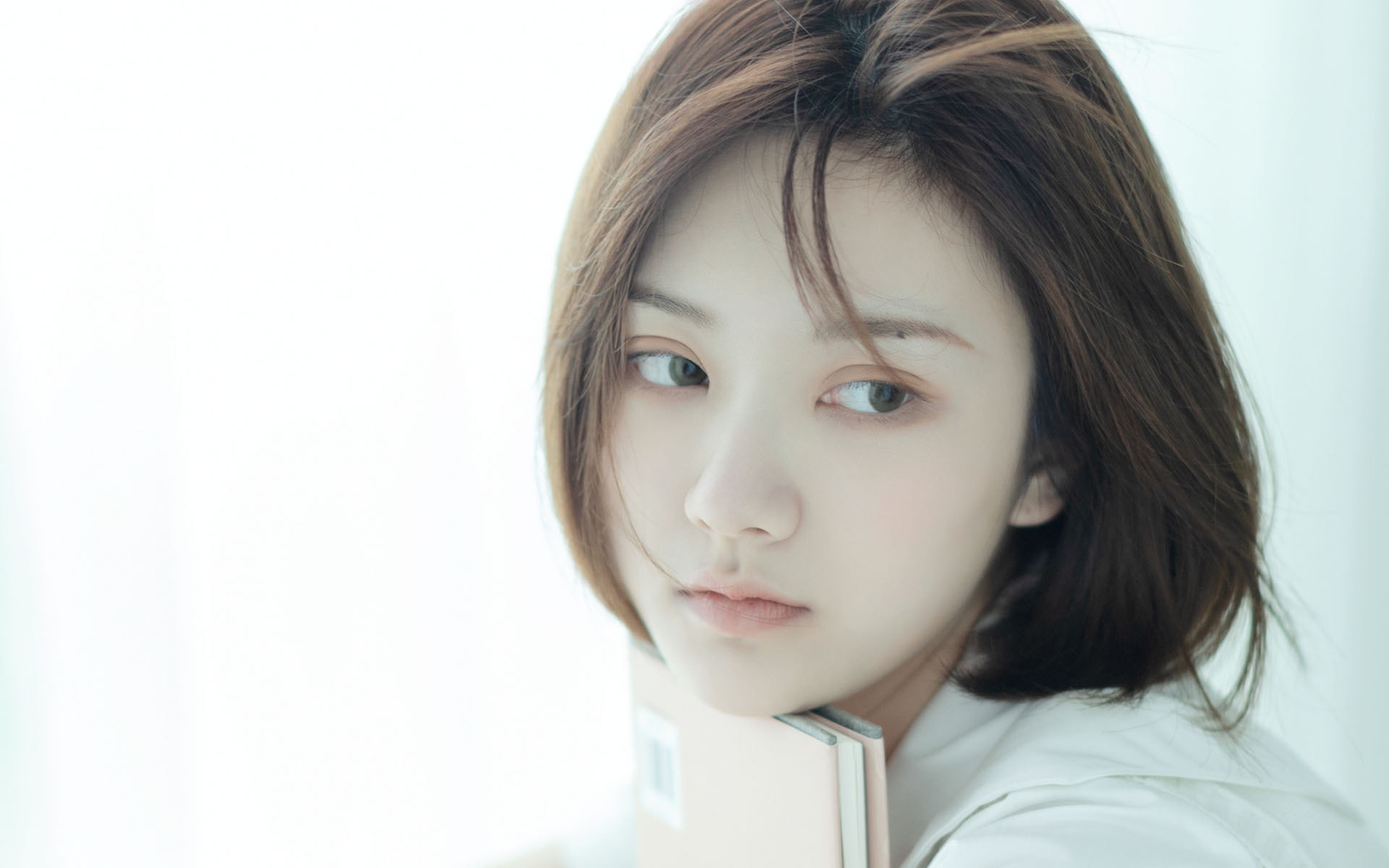 清纯   短发  可爱美女  气质