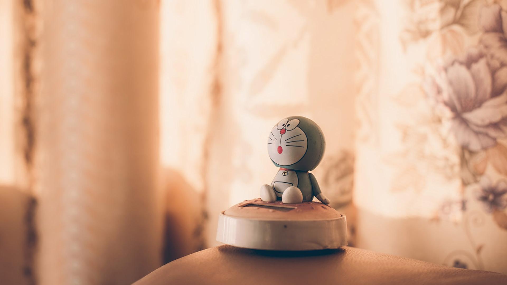 小清新 静物 哆啦A梦 机器猫 手办 玩偶