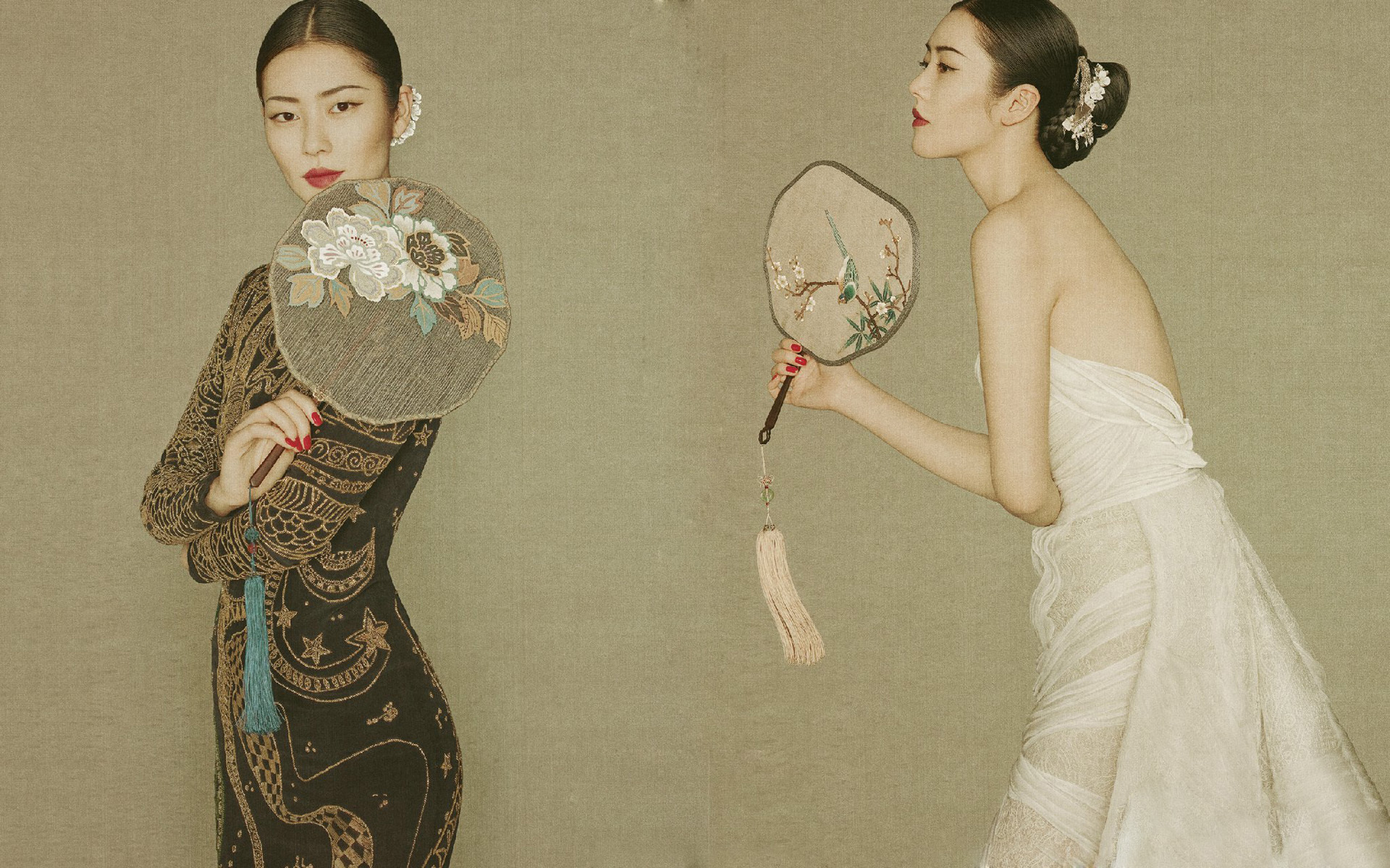 刘雯 复古 中国风 宽屏