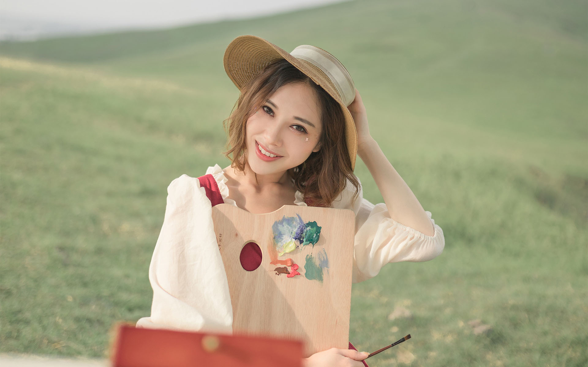 清纯  气质  文艺  户外  美女