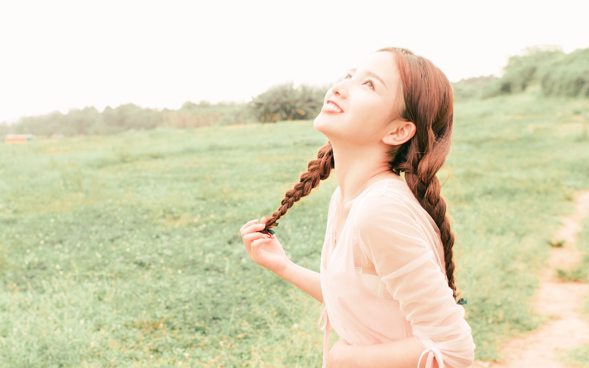 美女 可爱 小清新