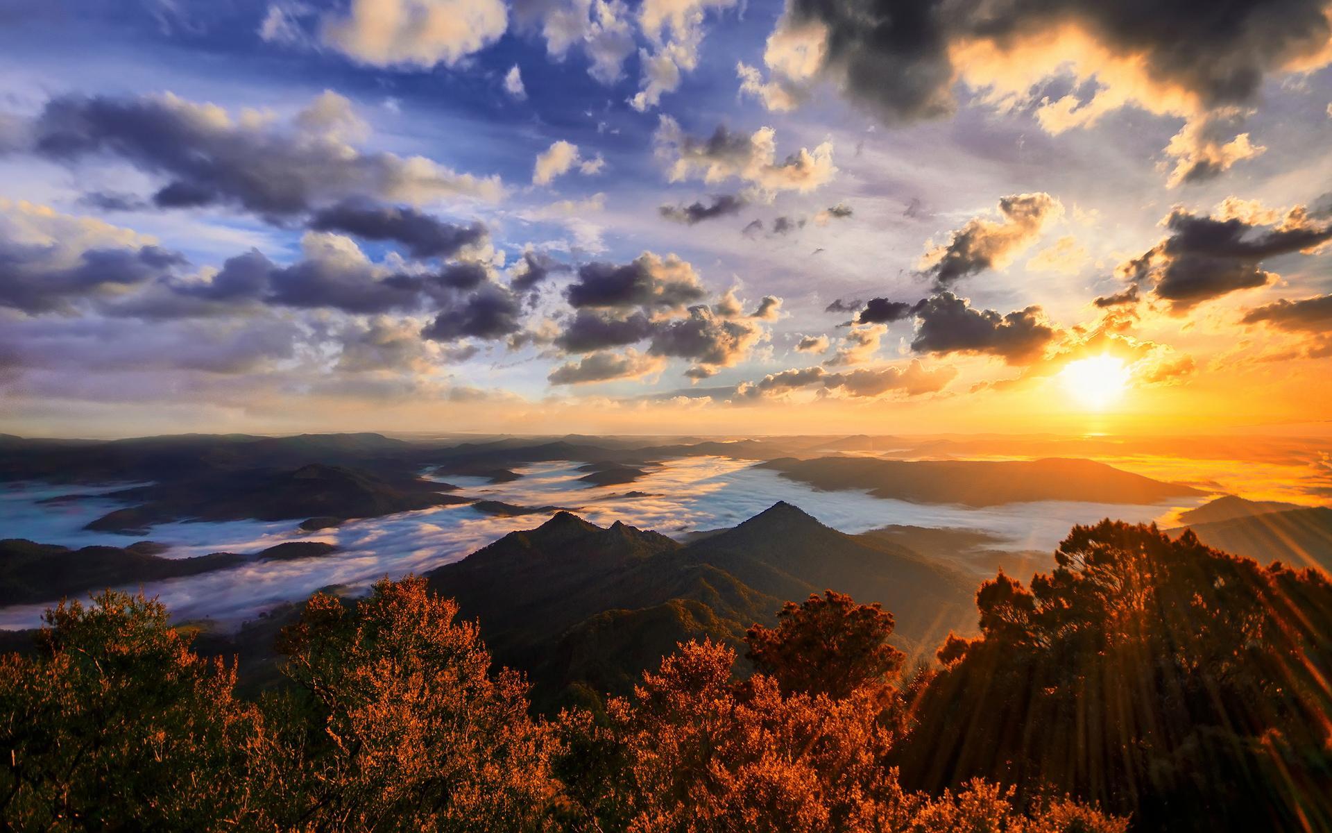 风景 自然 风景 美丽壮观 夕阳