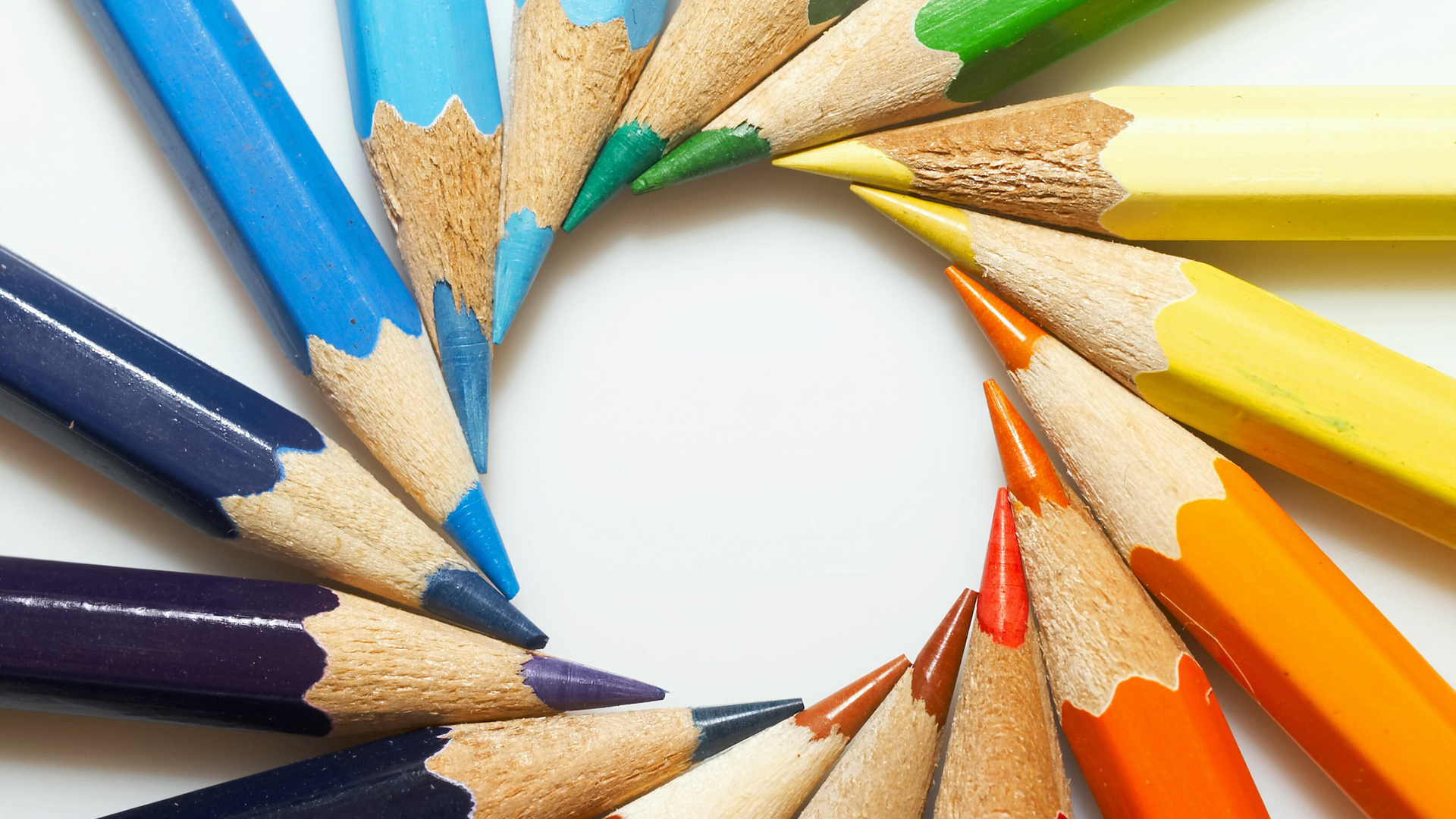 炫酷 彩铅 铅笔