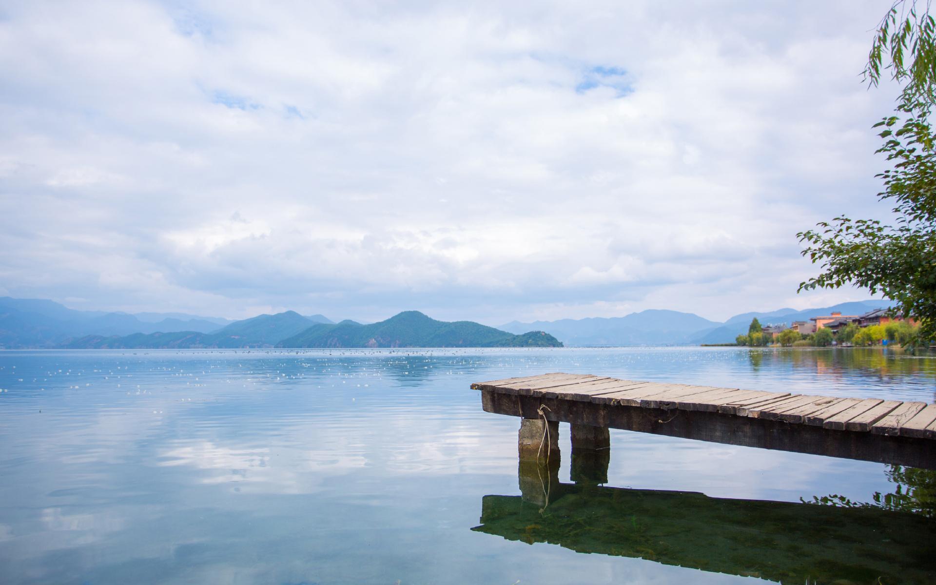 旅游胜地 云南泸沽湖