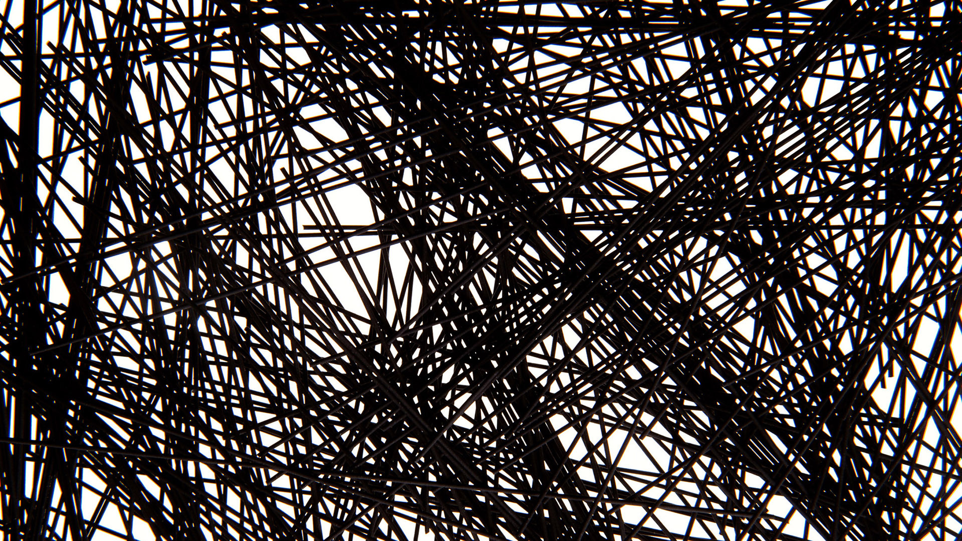 炫酷 黑白 线条