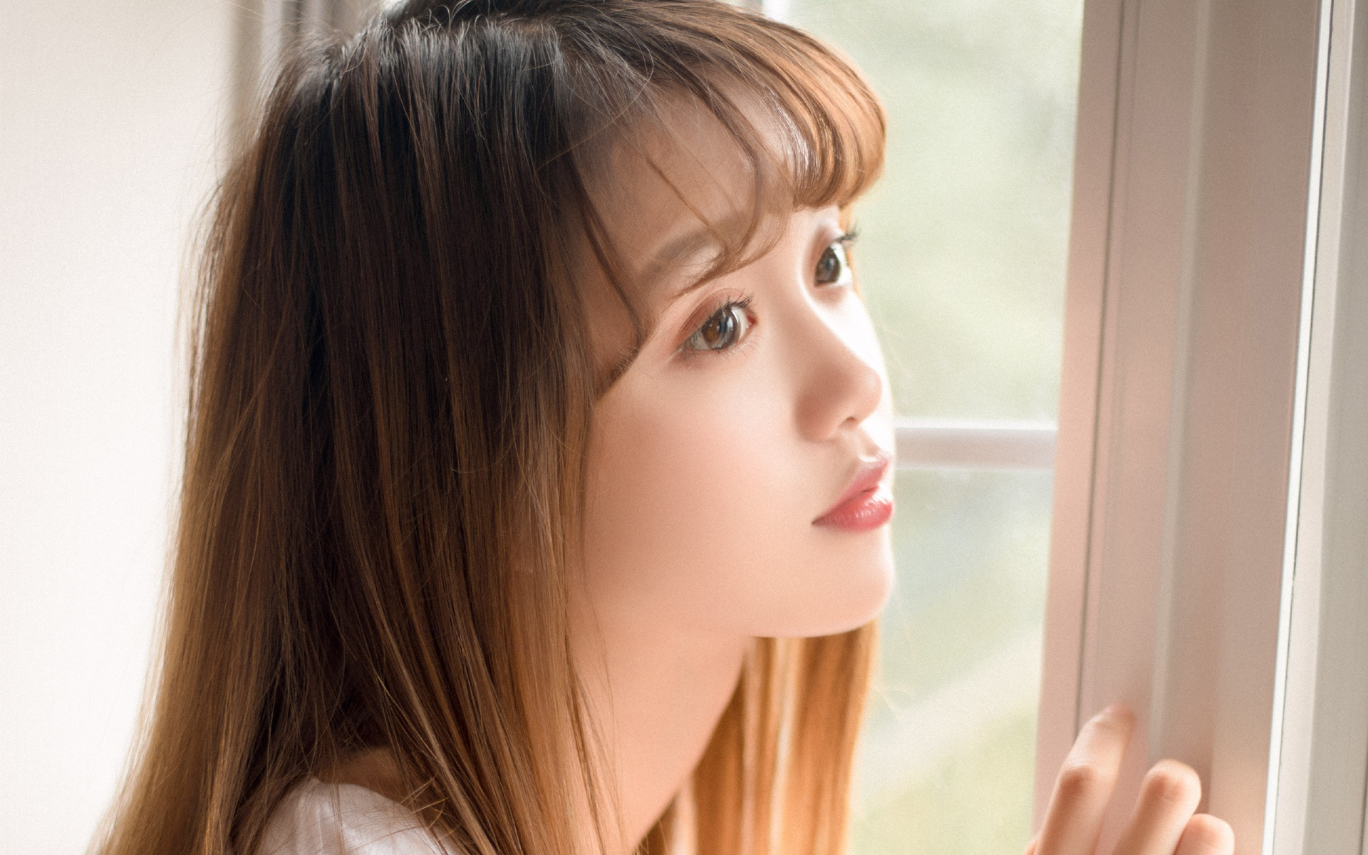 美女 可爱 小清新