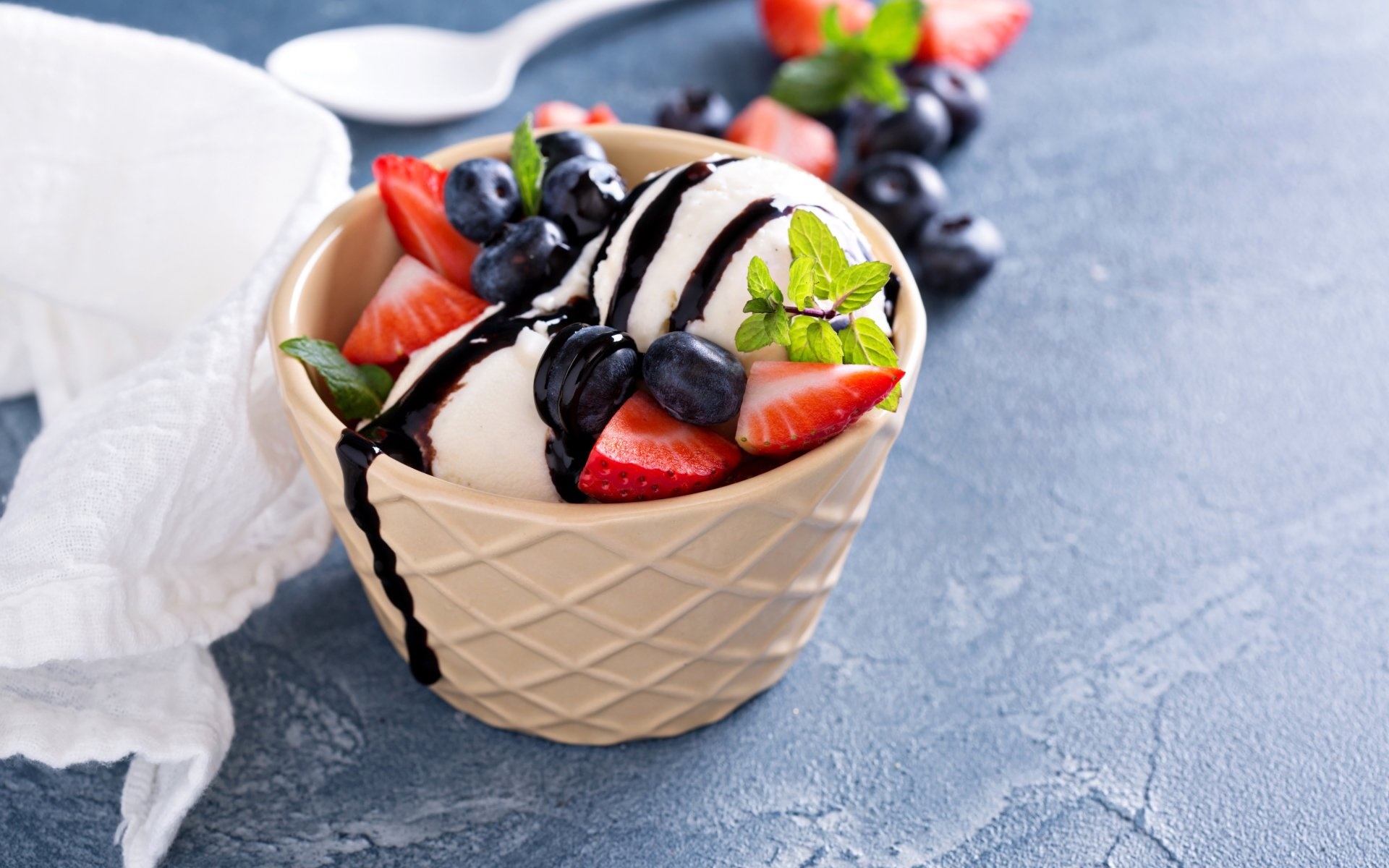 小清新 静物写真 冰淇淋 夏日