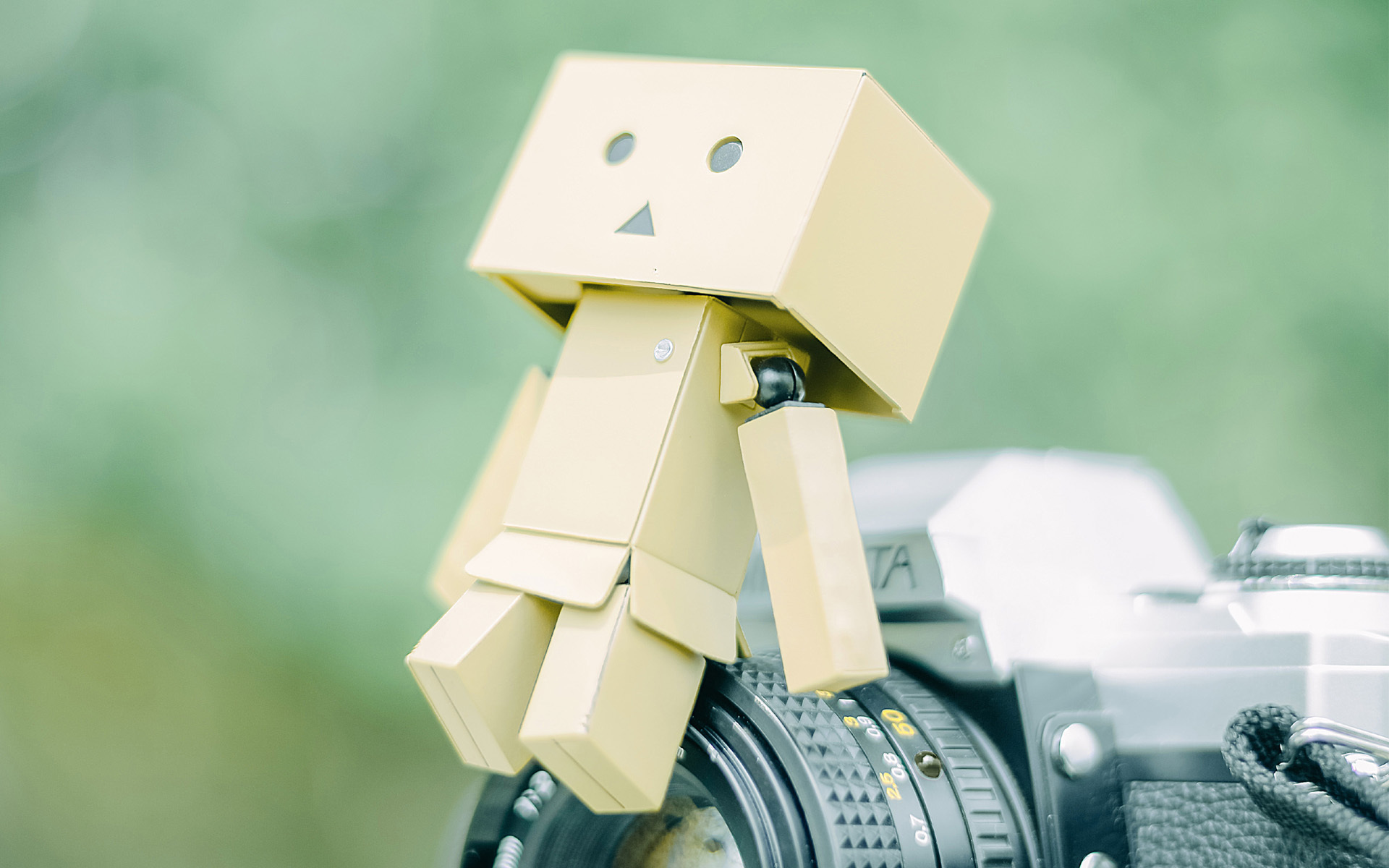 小清新 温毊一刻 纸盒人 纸盒人阿楞 可爱