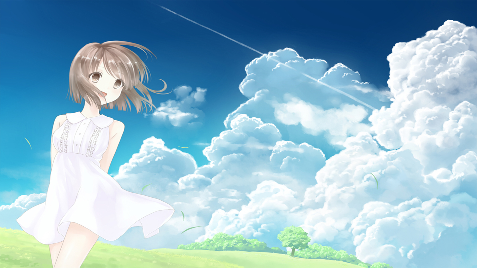 动漫 日本动漫 美女学生