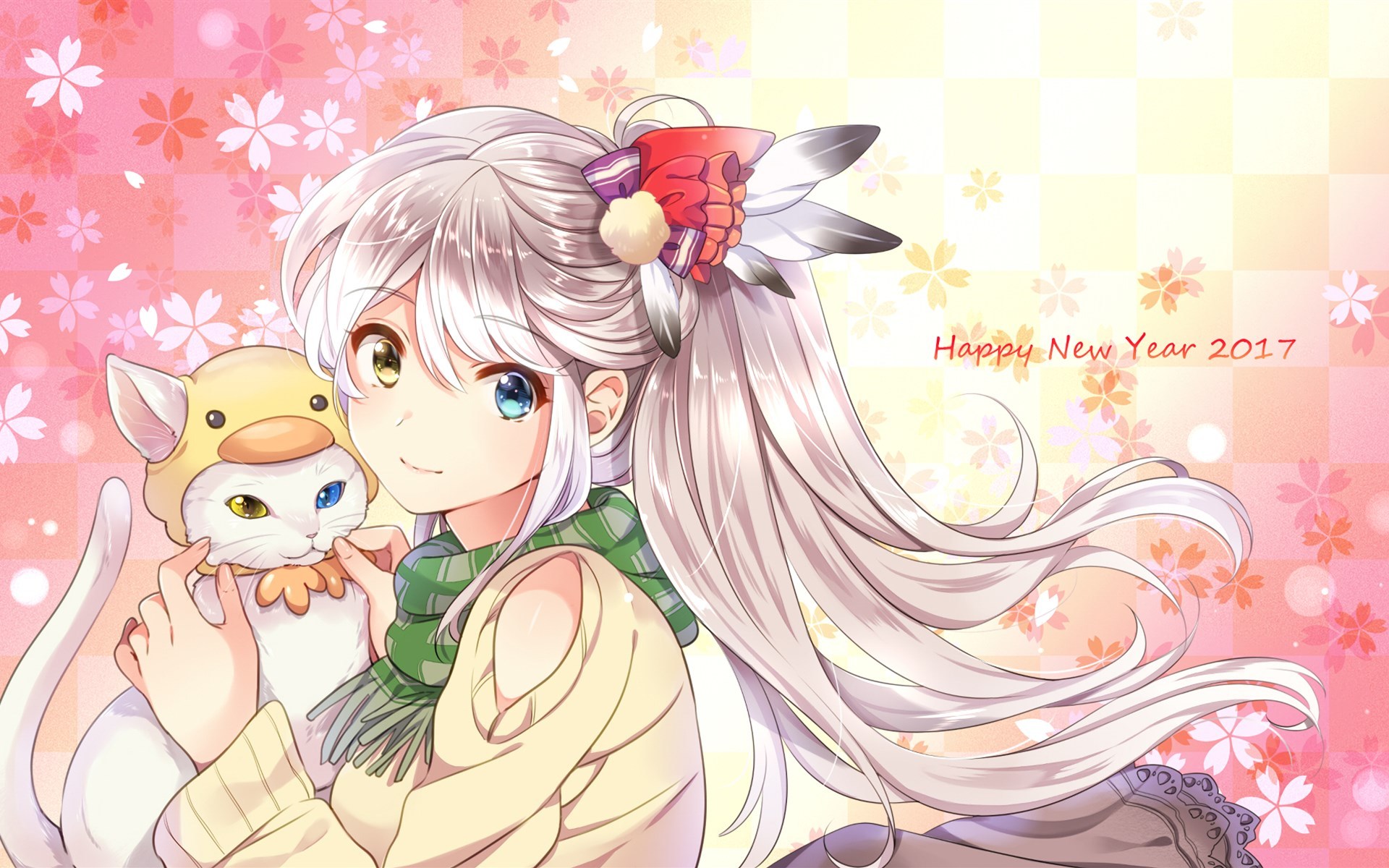 新年快乐 春节 二次元