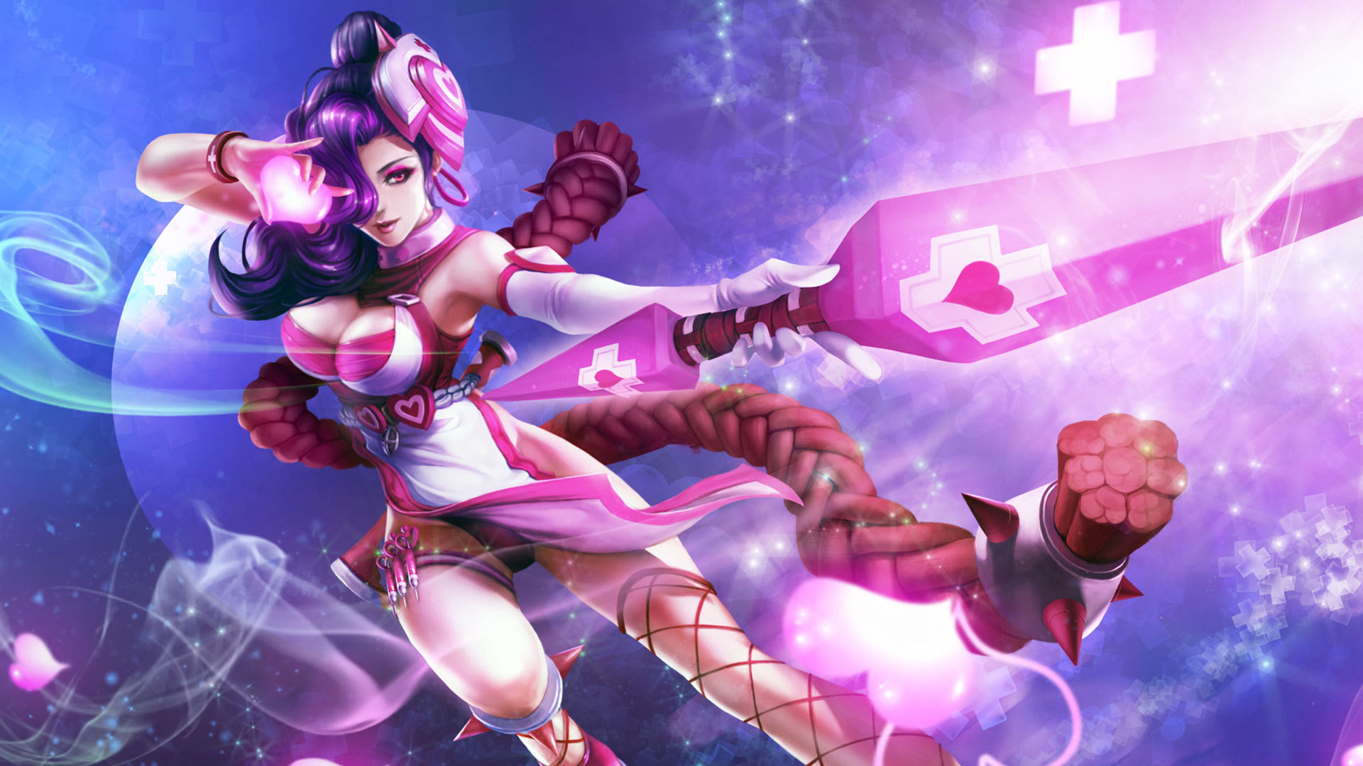 王者荣耀 荆轲 爱心护理