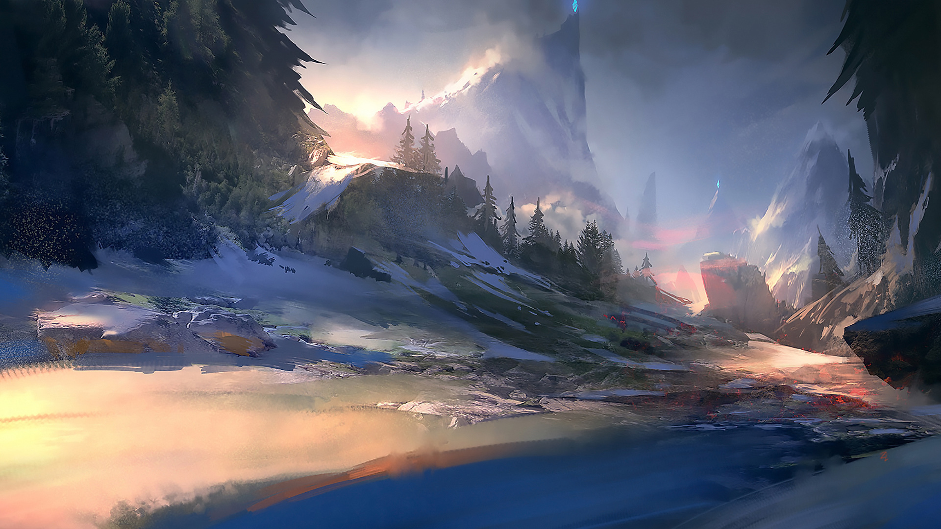 炫酷 简约 绘画