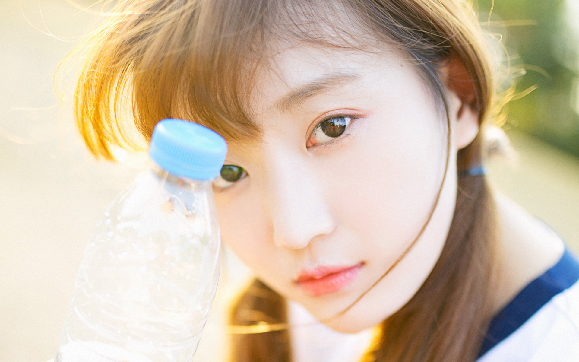 美女 可爱 小清新 学生