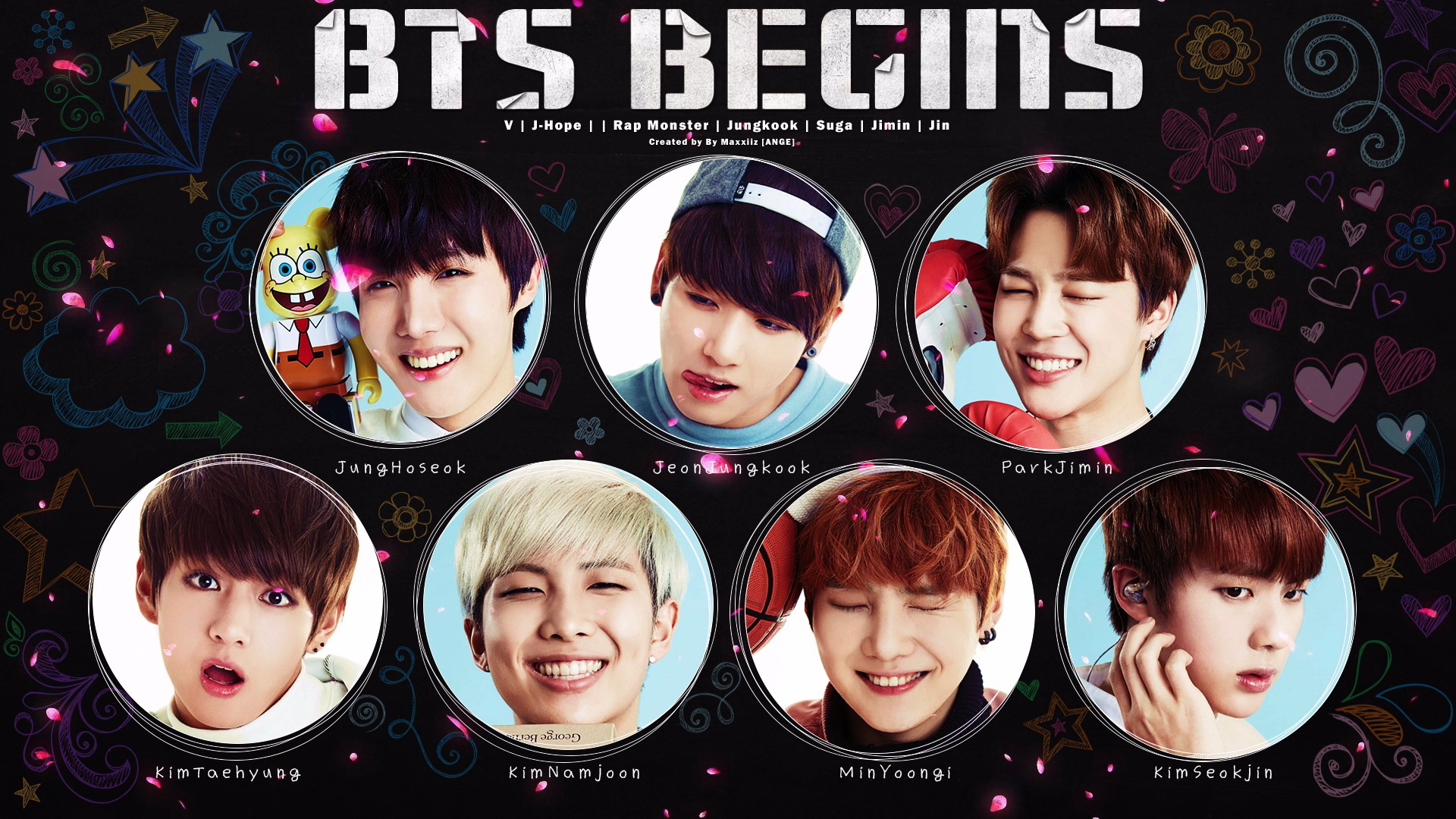 防弹少年团 BTS 韩国 男团 组合