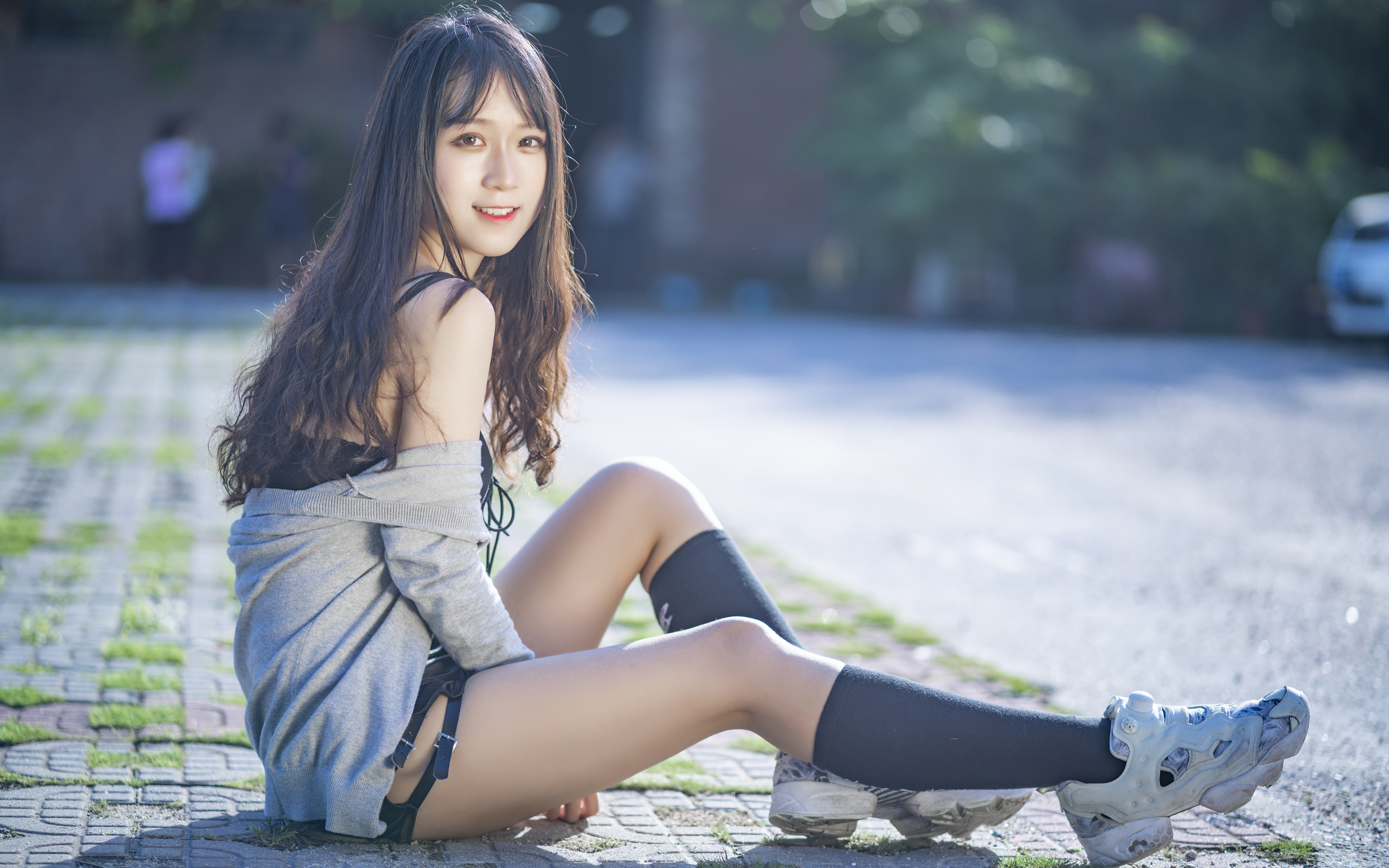 性感女神 阳光 美丽 长腿