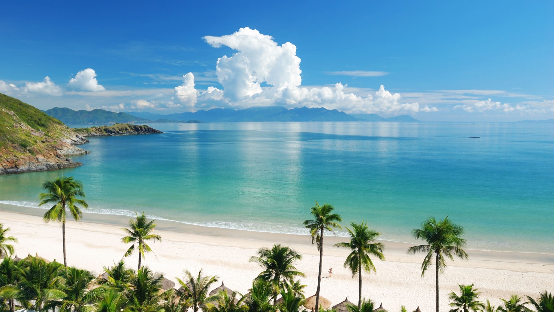 风景 海洋天堂 沙滩 海湾 大海